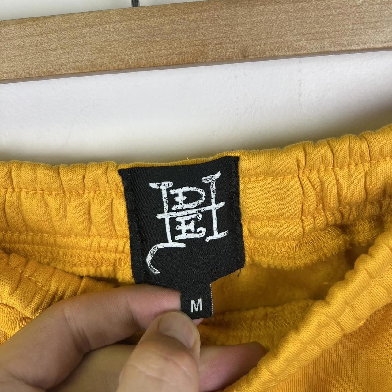 Ed Hardy NEW! Ed Hardy Men's Panther Graphic Lounge Shorts - Yellow Size US 32 / EU 48 - 5 Thumbnail