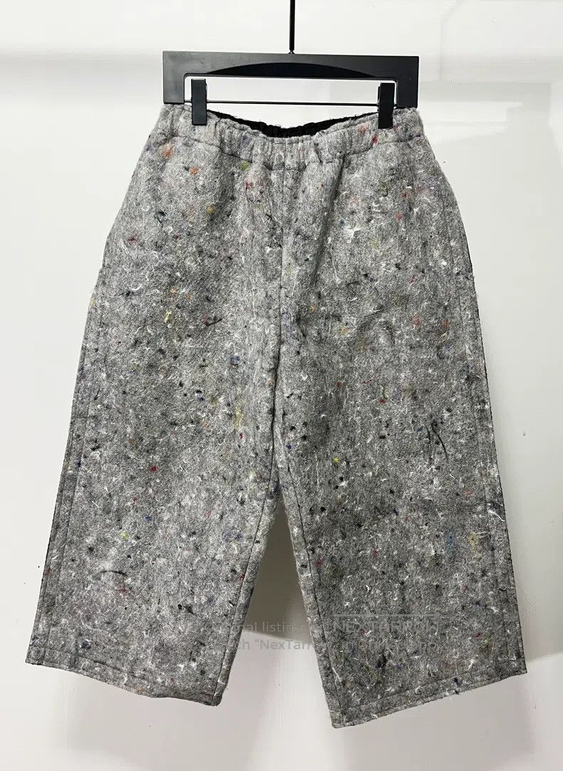 Comme des Garcons Comme Des Garcons size S Recycled Material Wide Leg Pants Size 24" / US 00 / IT 34 - 1 Thumbnail