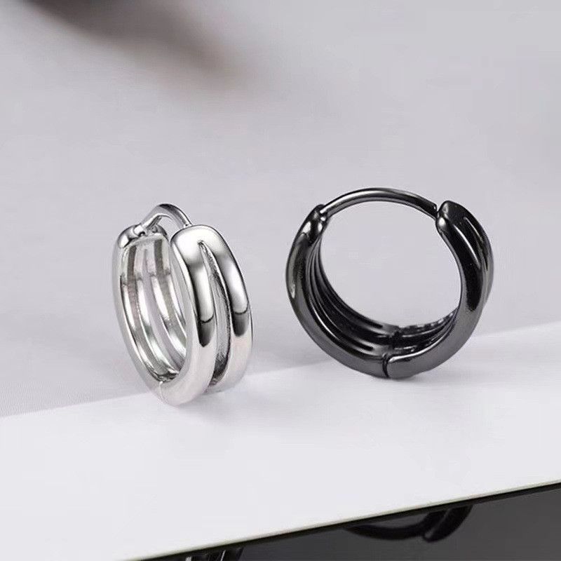 Jewelry Matchless Earrings One Pairs Chrome Jewelry Size ONE SIZE - 4 Thumbnail