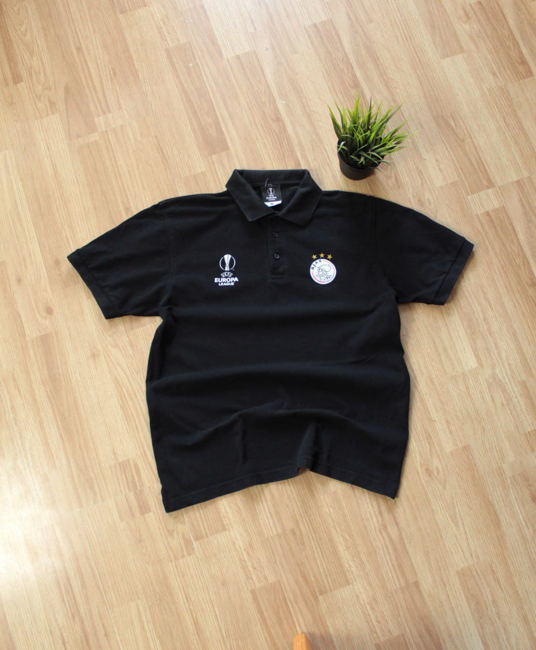 Vintage 🔥 UEFA Europa League Ajax Amsterdam Polo T Shirt Y2K Chief Size US M / EU 48-50 / 2 - 1 Thumbnail