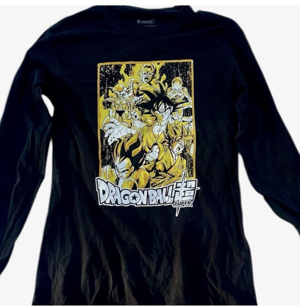 Cartoon Network Y2K Dragon Ball Super Saiyan LongSleeve BlK Graphic T-Shirt Size US M / EU 48-50 / 2 - 5 Thumbnail