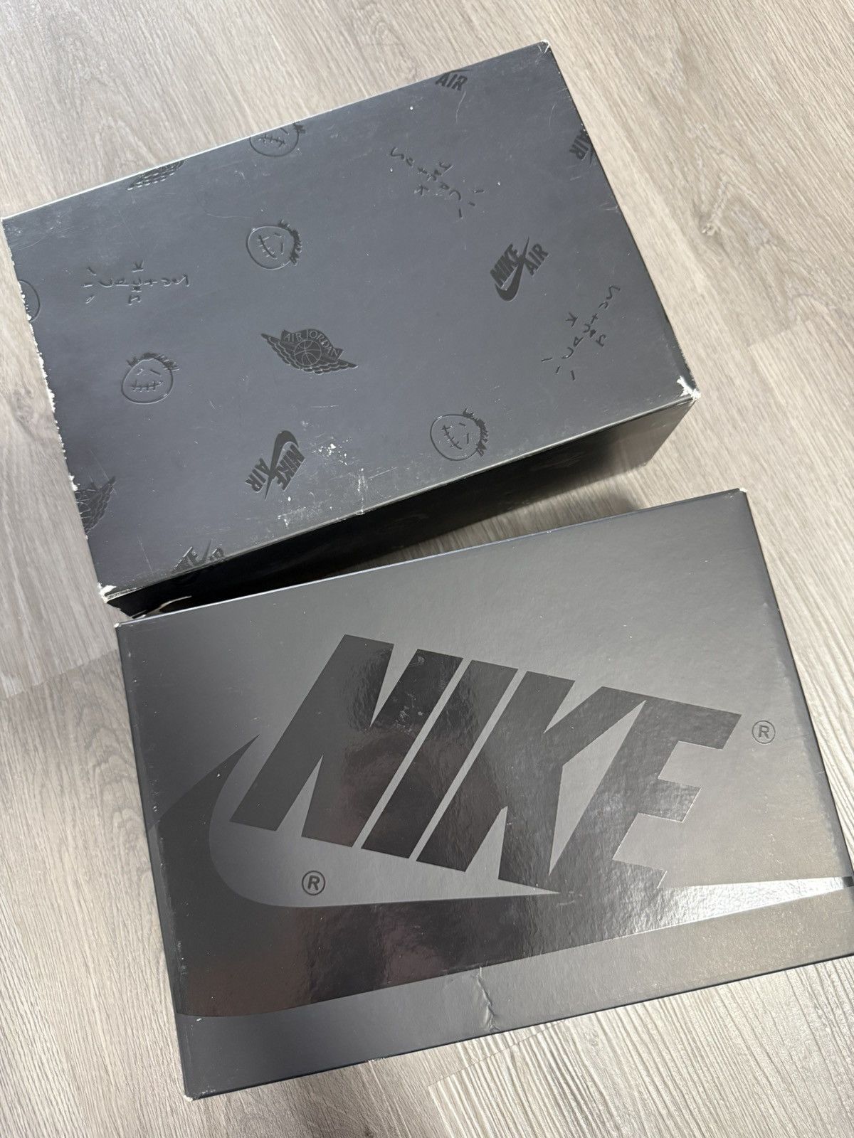 Nike × Travis Scott Travis Scott x Air Jordan 1 Retro Low OG SP 'Black Phantom' Size US 8.5 / EU 41-42 - 10 Thumbnail