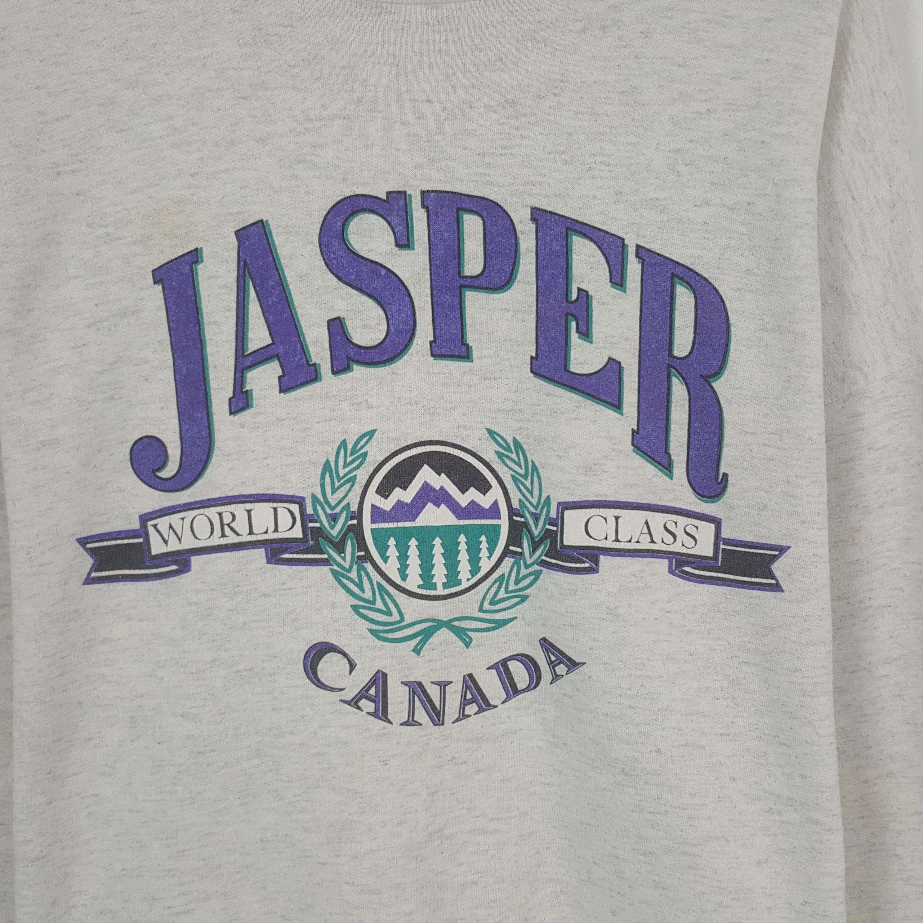 Vintage Vintage Jasper Canada Sweatshirt Size US XL / EU 56 / 4 - 2 Thumbnail