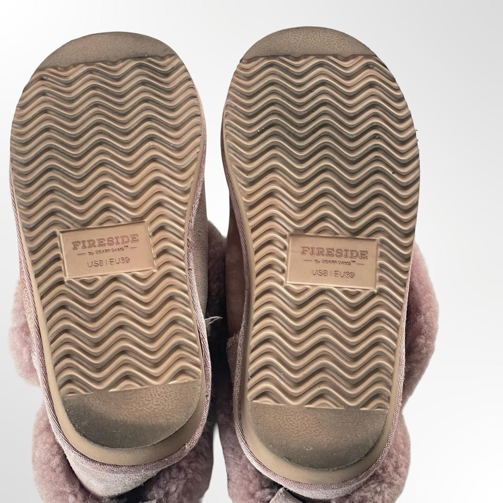Other Fireside Cozy Pink Shearling Women's Shoes in size 8 Size US 8 / IT 38 - 5 Thumbnail