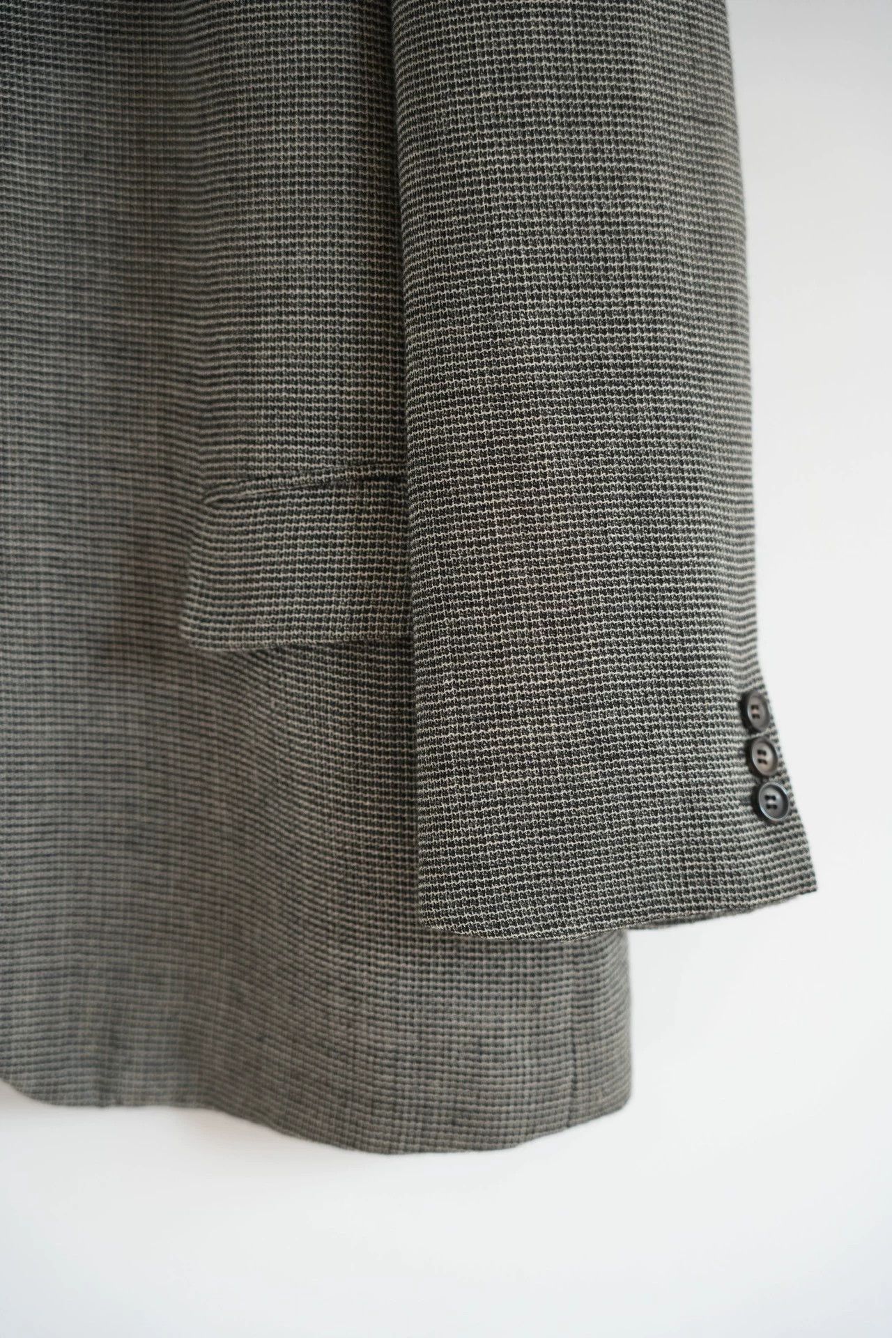 Comme des Garcons CDG Homme 99SS 3B Waffle Wool Blazer Grey M Size US M / EU 48-50 / 2 - 4 Thumbnail