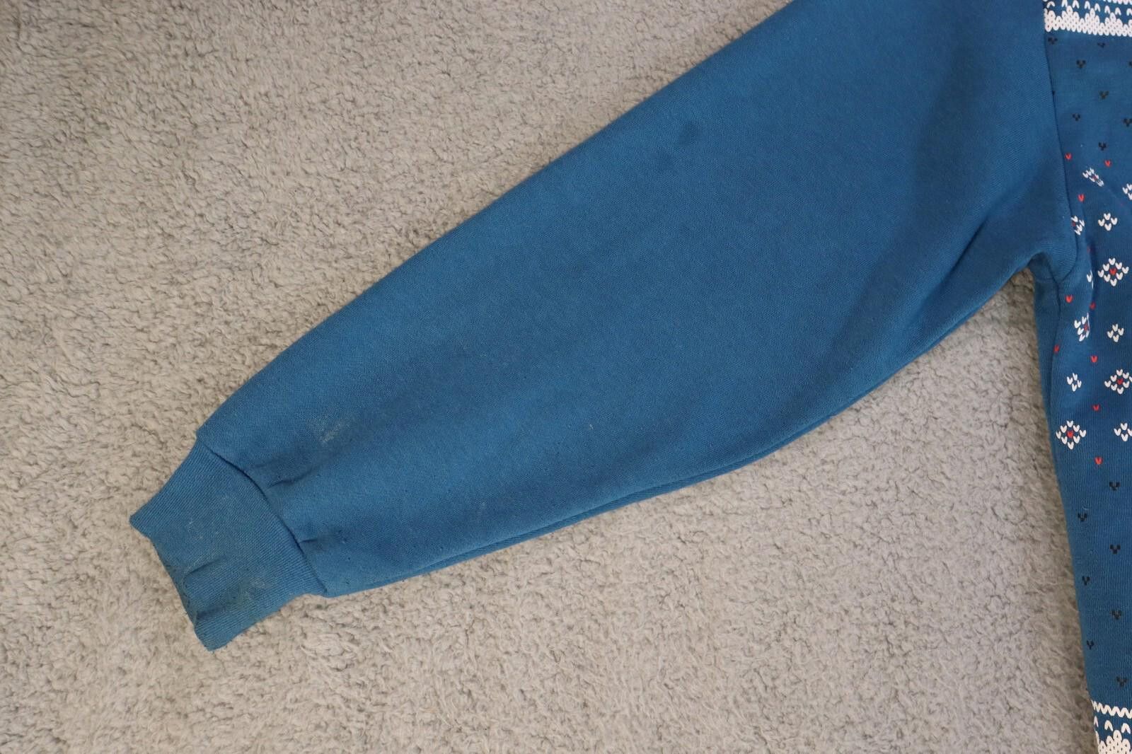 Disney Disney Christmas Lilo Sweatshirt Small 3-5 Blue Light Up Size S / US 4 / IT 40 - 6 Thumbnail