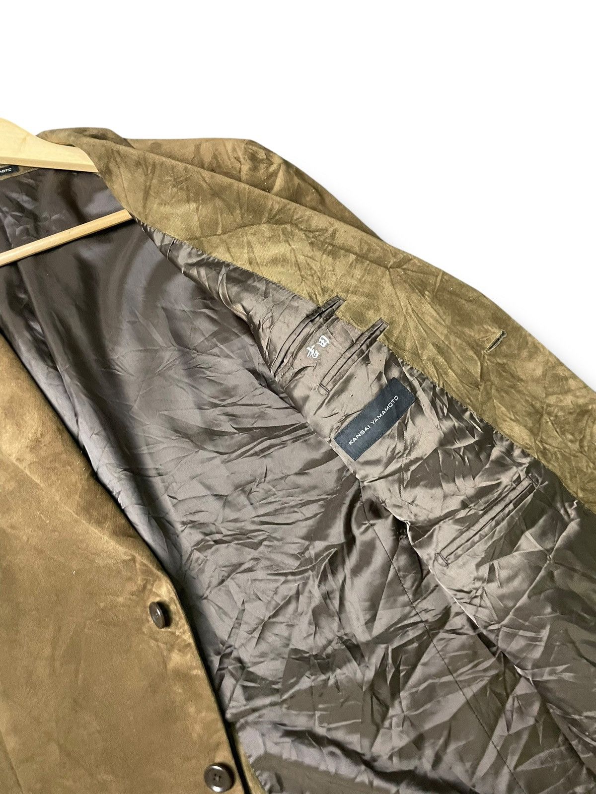 Japanese Brand × Kansai Yamamoto × Vintage Vintage Kansai Yamamoto Outerwear Coat (71) Size US S / EU 44-46 / 1 - 7 Thumbnail