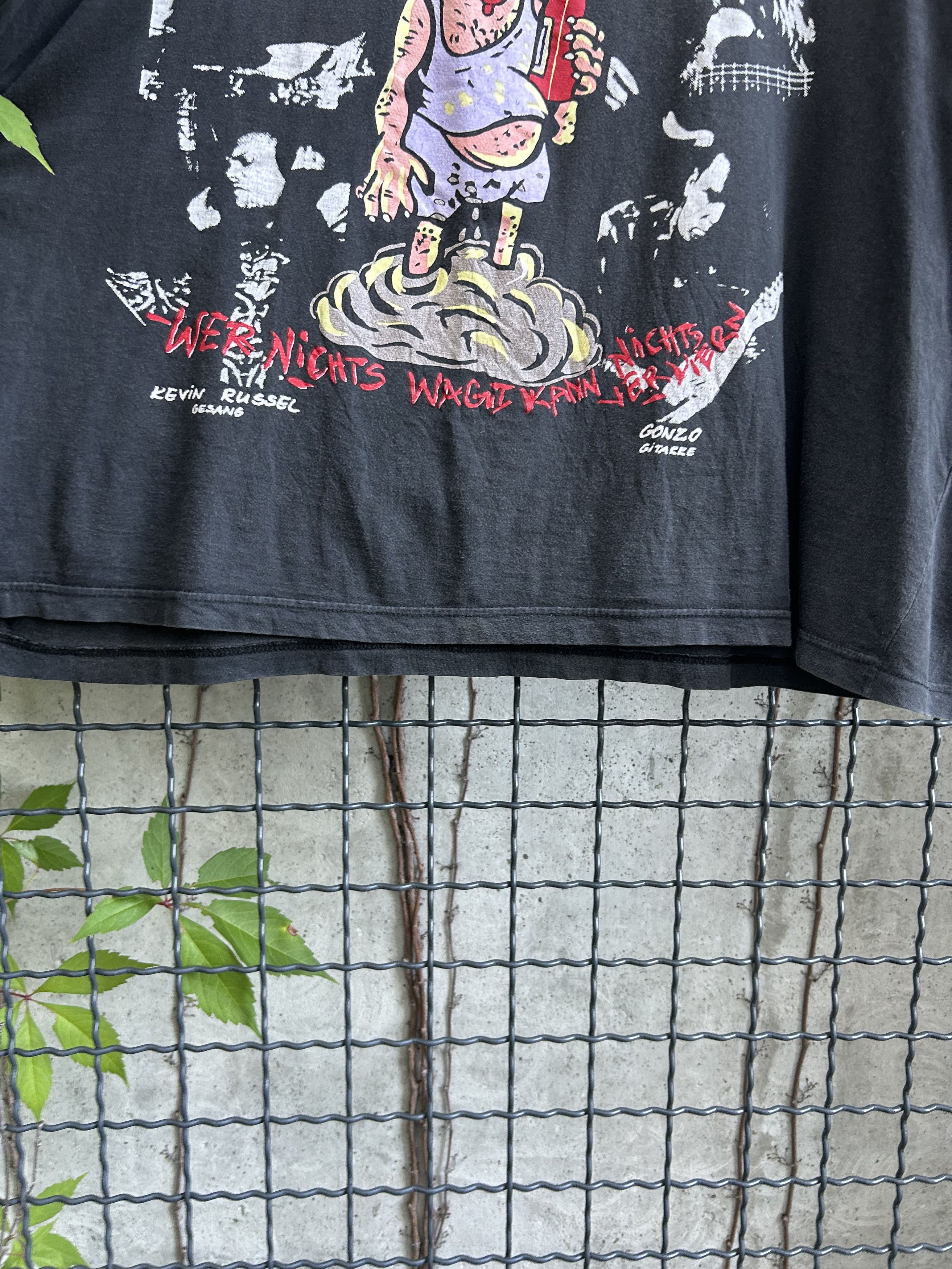 Band Tees × Vintage Vintage 90s Böhse Onkelz Rock Band Graphic T-shirt Size US XL / EU 56 / 4 - 8 Thumbnail