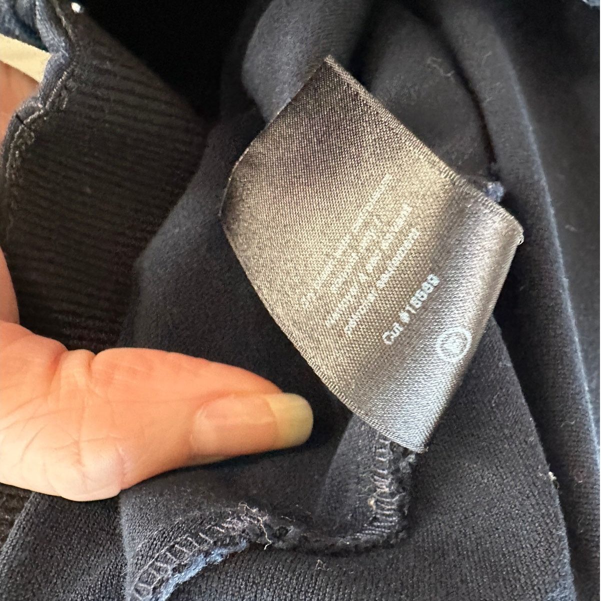 Rag & Bone rag & bone Navy Blue Stretch Back Zip High Waist Trouser 8 Size 30" / US 8 / IT 44 - 8 Thumbnail