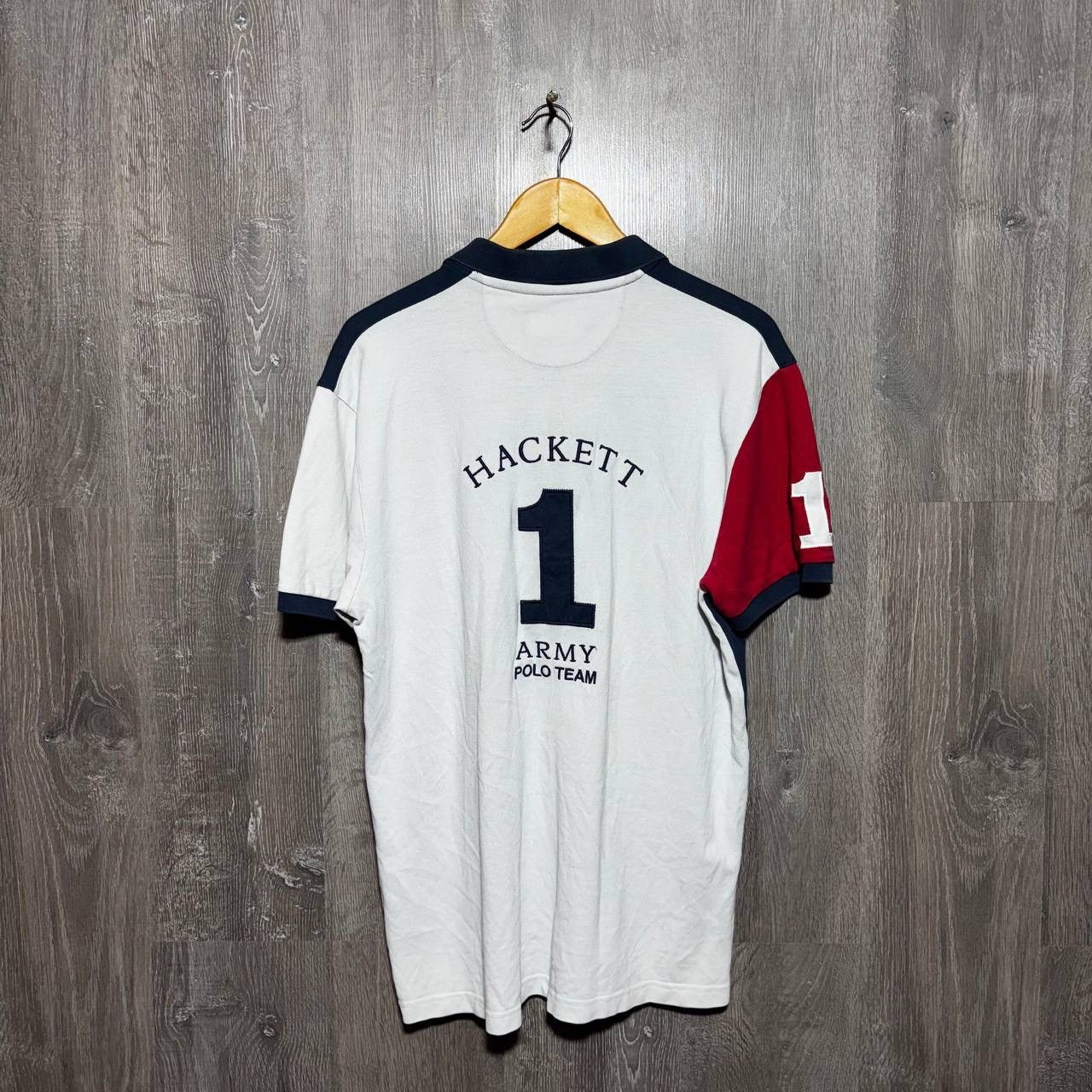 Hackett Hackett Rugby 1 Army Polo Team T-shirt Size US L / EU 52-54 / 3 - 5 Thumbnail