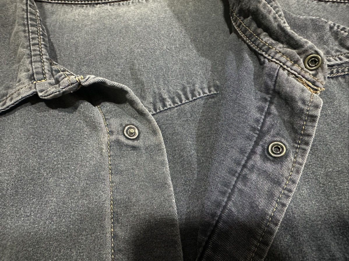 Prada 🔥Archived Prada Indigo Denim Shirt 2012 Size US L / EU 52-54 / 3 - 8 Thumbnail