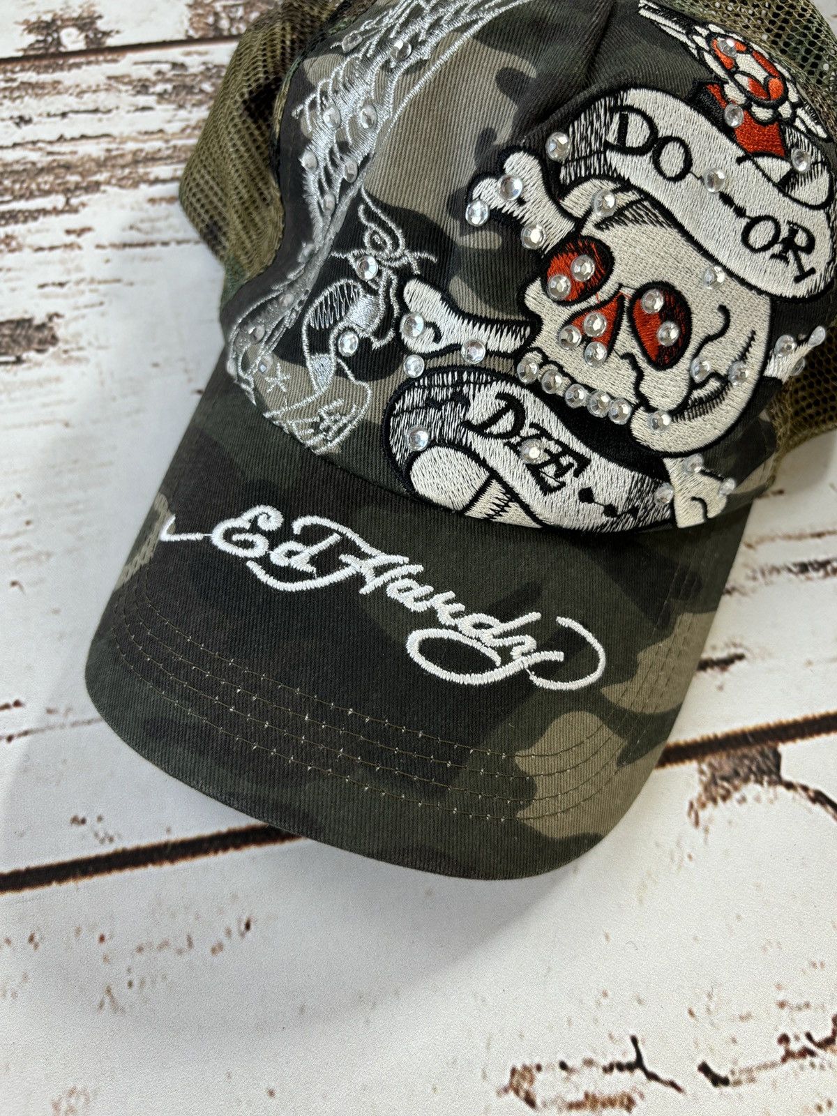 Ed Hardy Ed Hardy Vintage Camo Trucker Hat Tattoo Size ONE SIZE - 6 Thumbnail