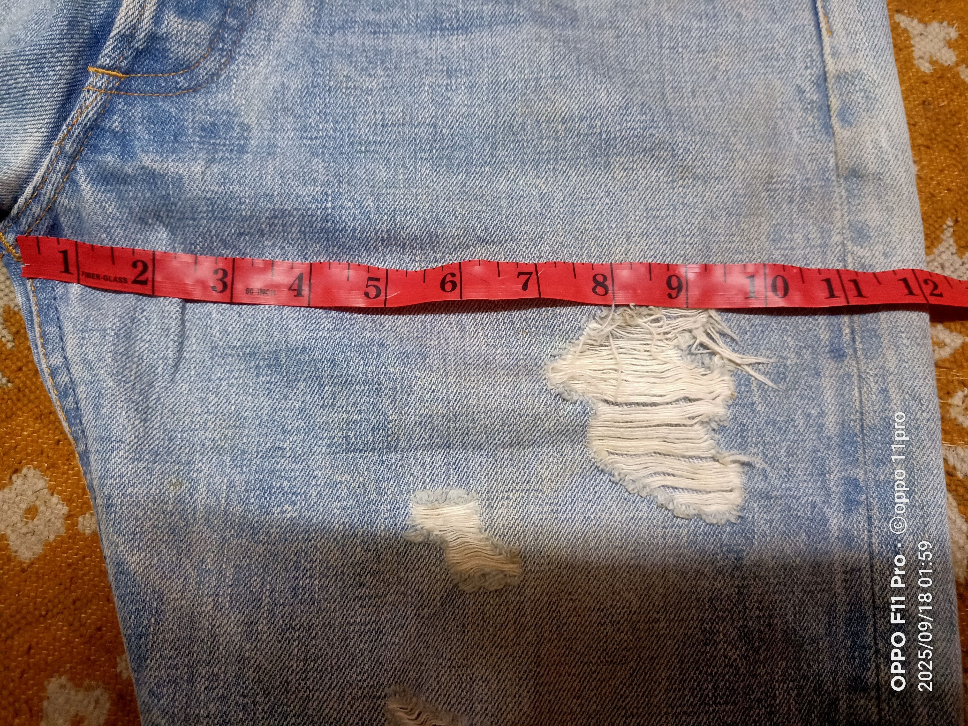 Japanese Brand 🌟 Pallet Life Story RedSelvedge Denim Men 🌟 Size US 33 - 13 Thumbnail