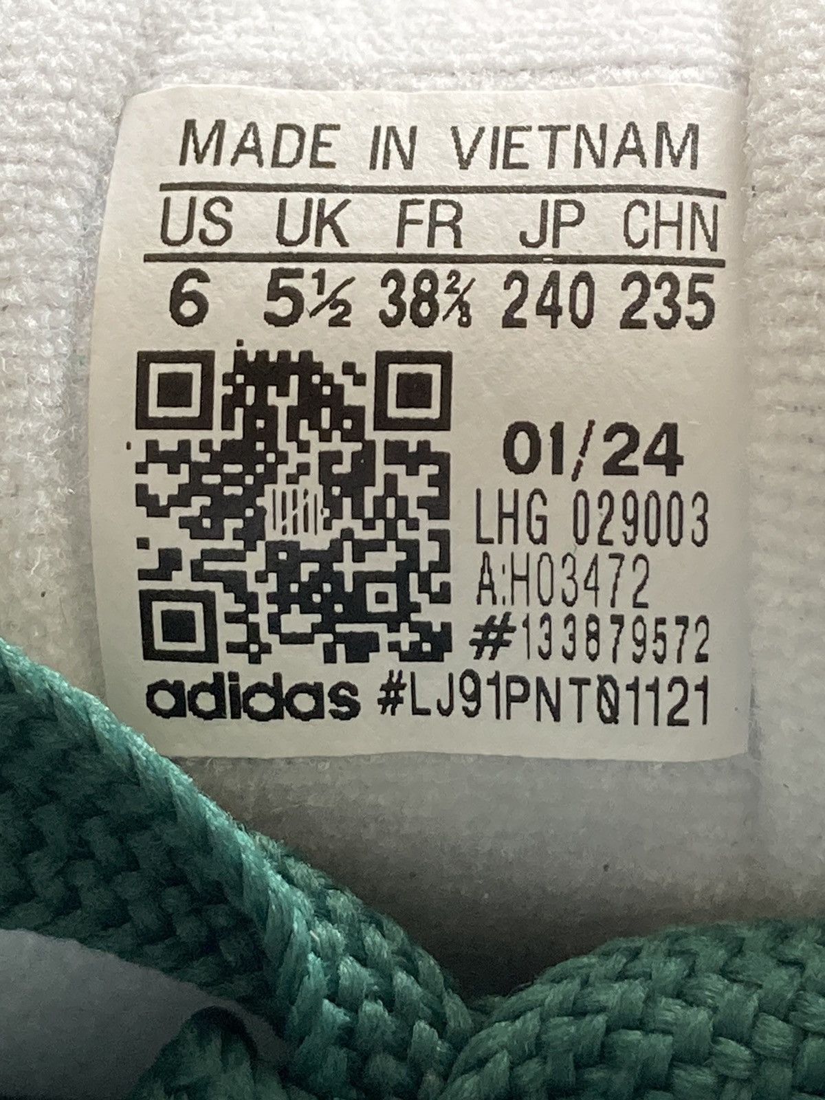 Adidas adidas Campus 00s Dark Green Cloud White (H03472) 38.5 EU Size US 6 / EU 39 - 17 Thumbnail
