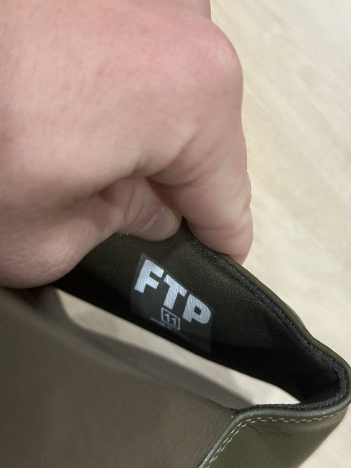 Fuck The Population FTP Outline Logo Slides Size US 11 / EU 44 - 8 Thumbnail