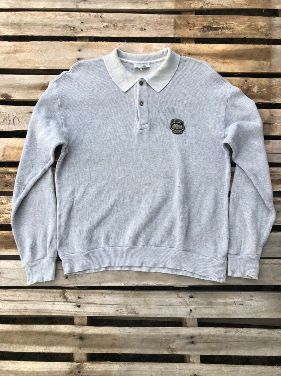 Lacoste × Vintage Vintage Lacoste Knit Sweater Size US M / EU 48-50 / 2 - 1 Thumbnail