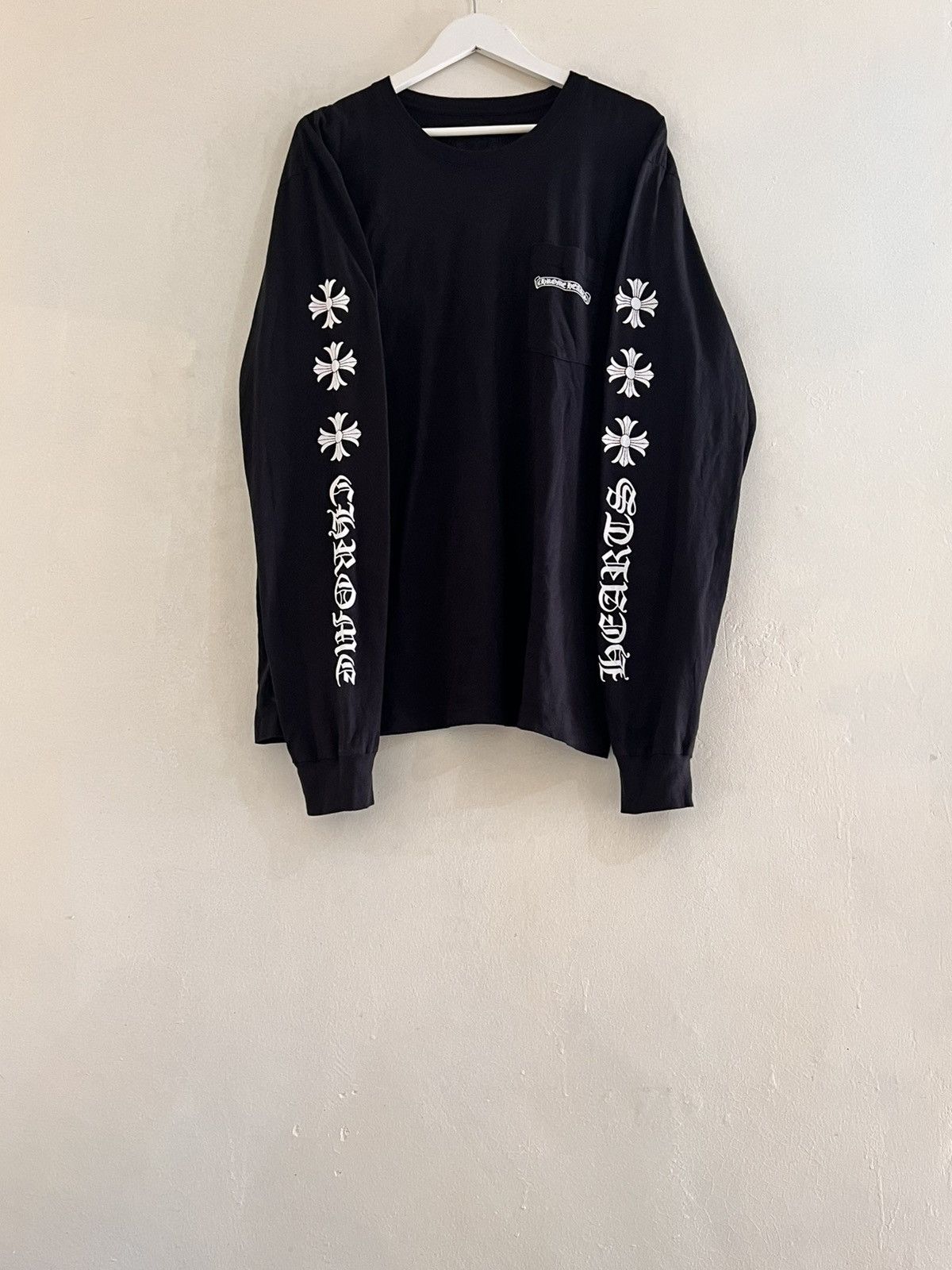 Chrome Hearts Chrome Hearts Cross Sleeve Print Shirt Size US XL / EU 56 / 4 - 2 Thumbnail