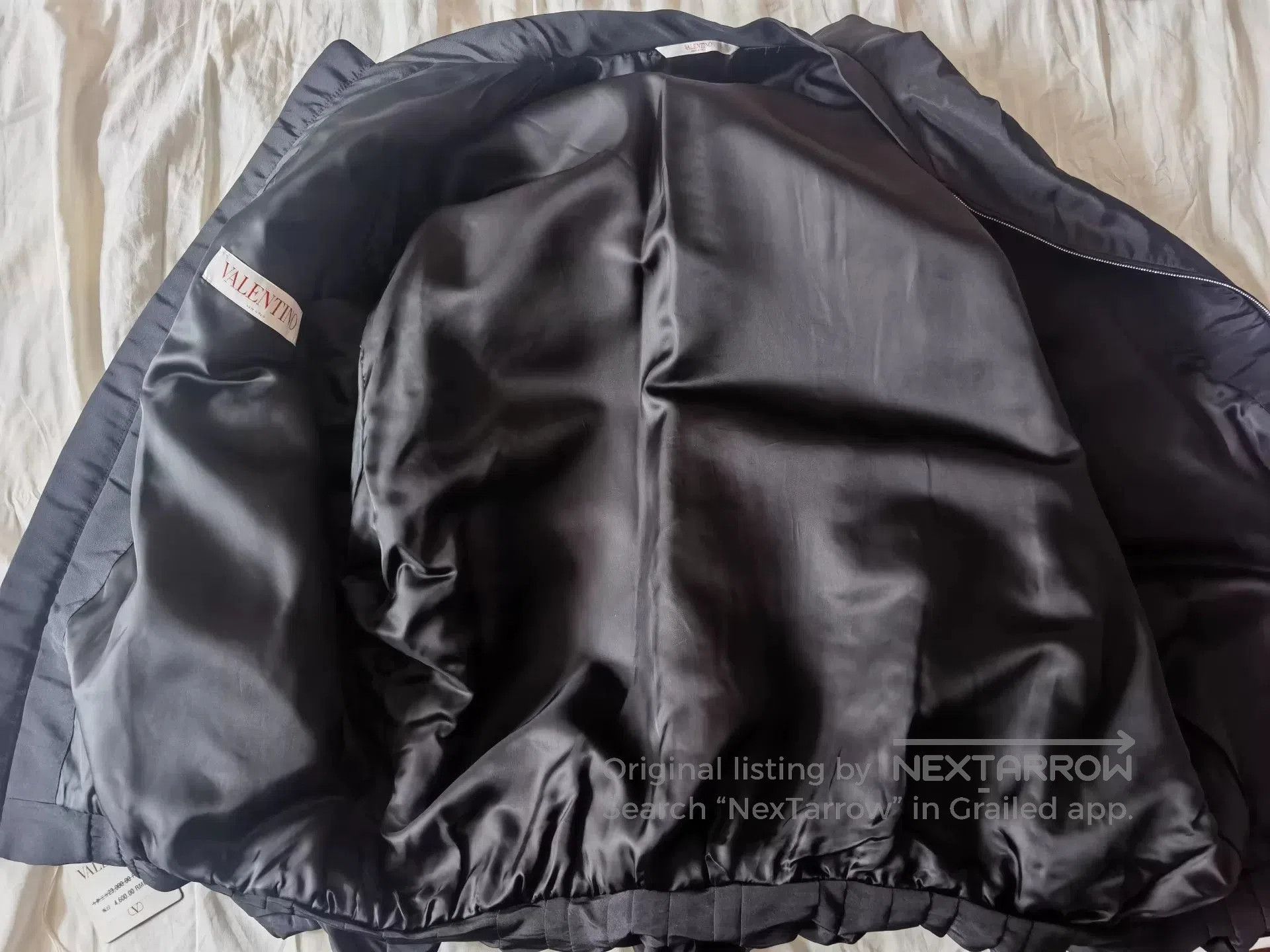 Valentino Valentino Silk Outerwear Jacket. Size US XL / EU 56 / 4 - 2 Thumbnail
