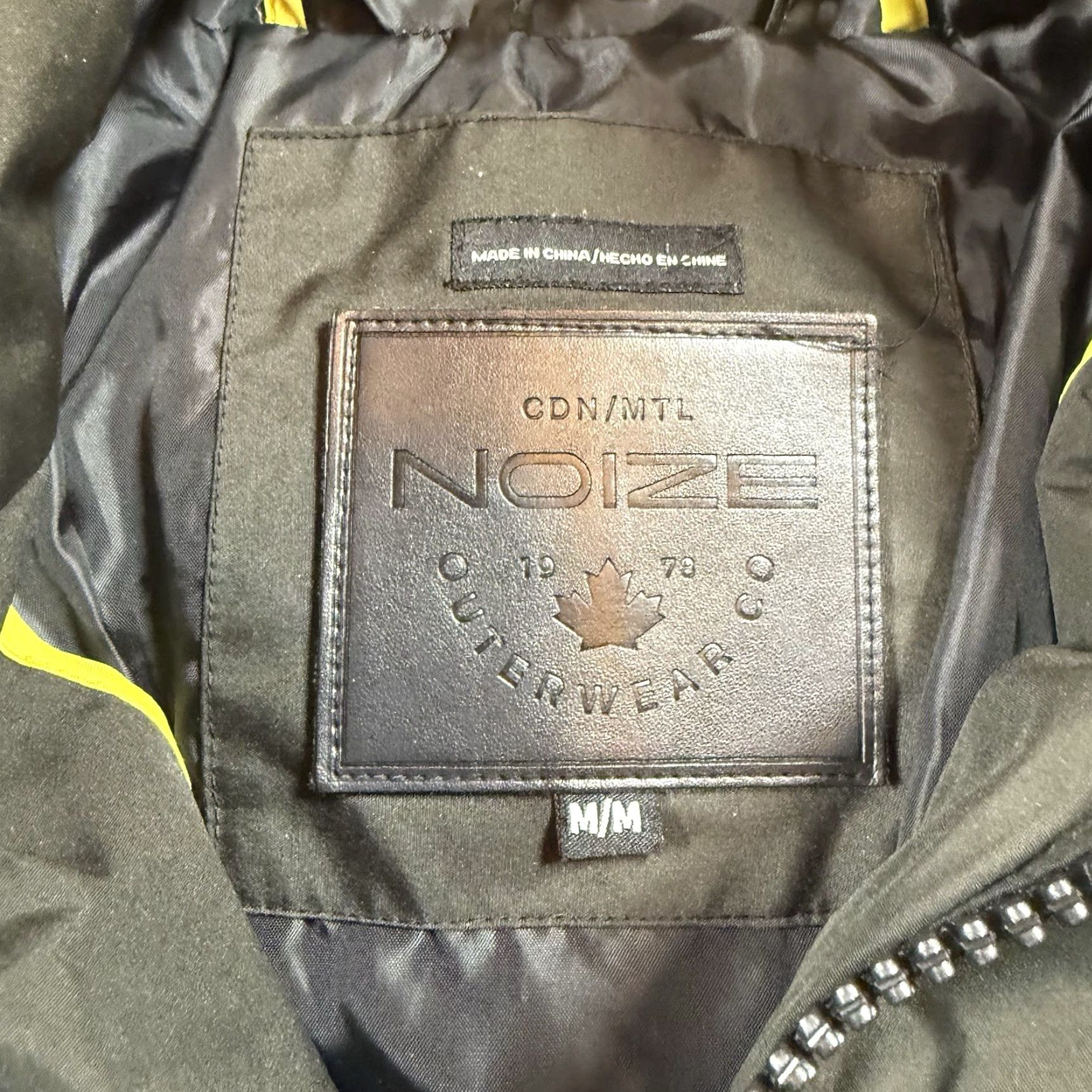 Vintage NOIZE Quilted Parka Puffer Jacket Mens Medium Hooded Full Zip Green Size US M / EU 48-50 / 2 - 5 Thumbnail