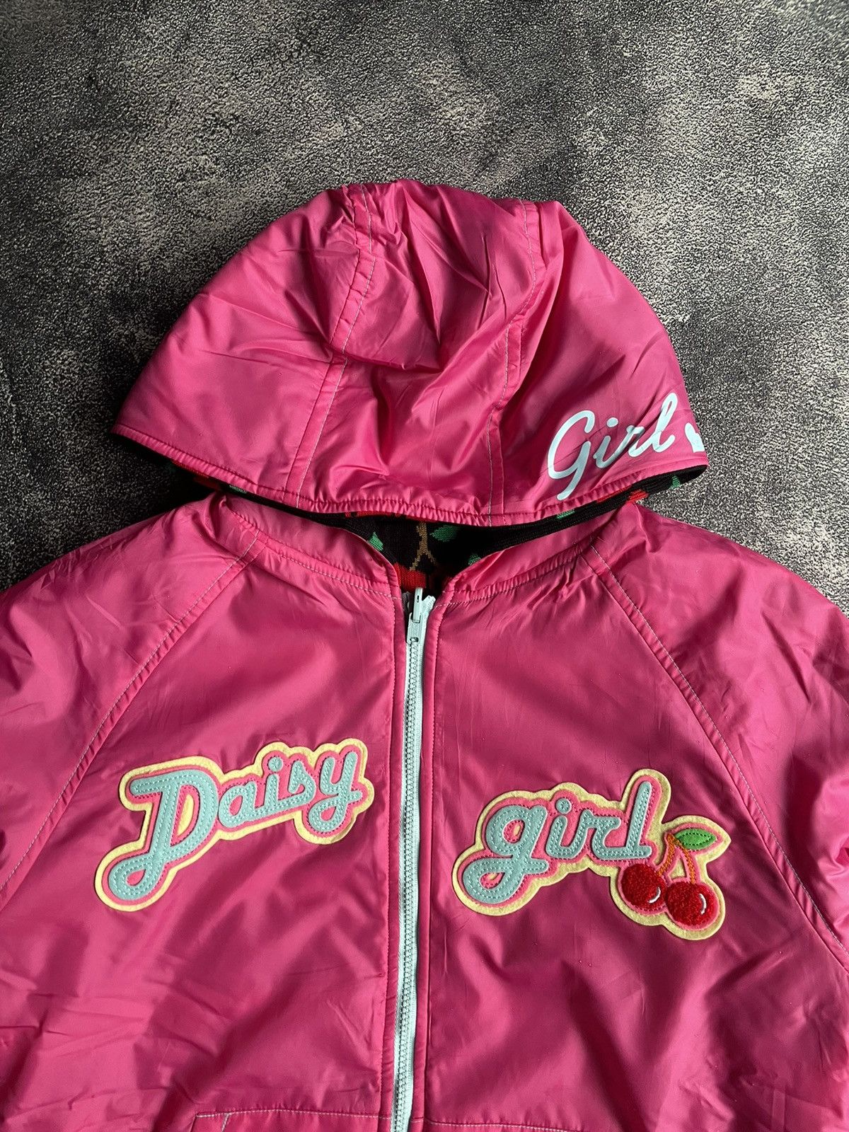 Angel Blue 2000s Angle Blue Reversible Zip Hoodie Red Cheri Size M / US 6-8 / IT 42-44 - 9 Thumbnail