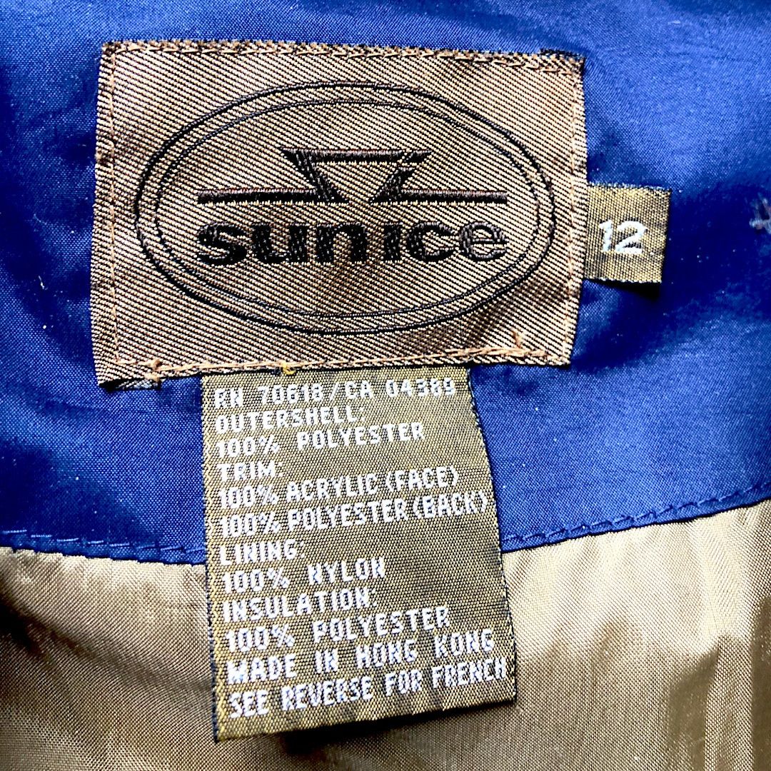 Other SunIce Insulated Navy Blue Winter Jacket - Women's Size 12 Size XL / US 12-14 / IT 48-50 - 8 Thumbnail