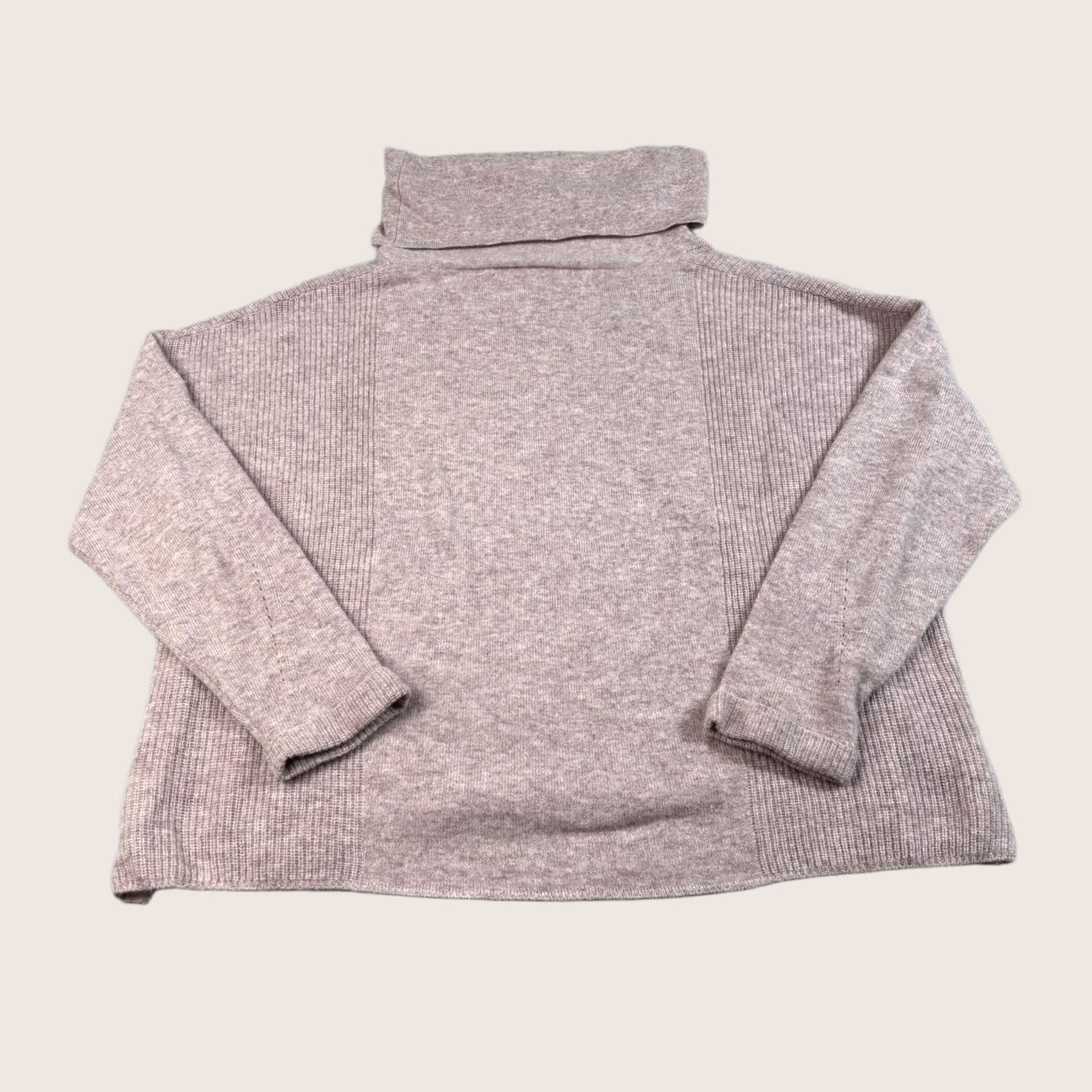 Vintage Poetry Cashmere Sweater Women 10 Pink Turtleneck Pullover Side Buttons Heritage Size L / US 10 / IT 46 - 1 Thumbnail