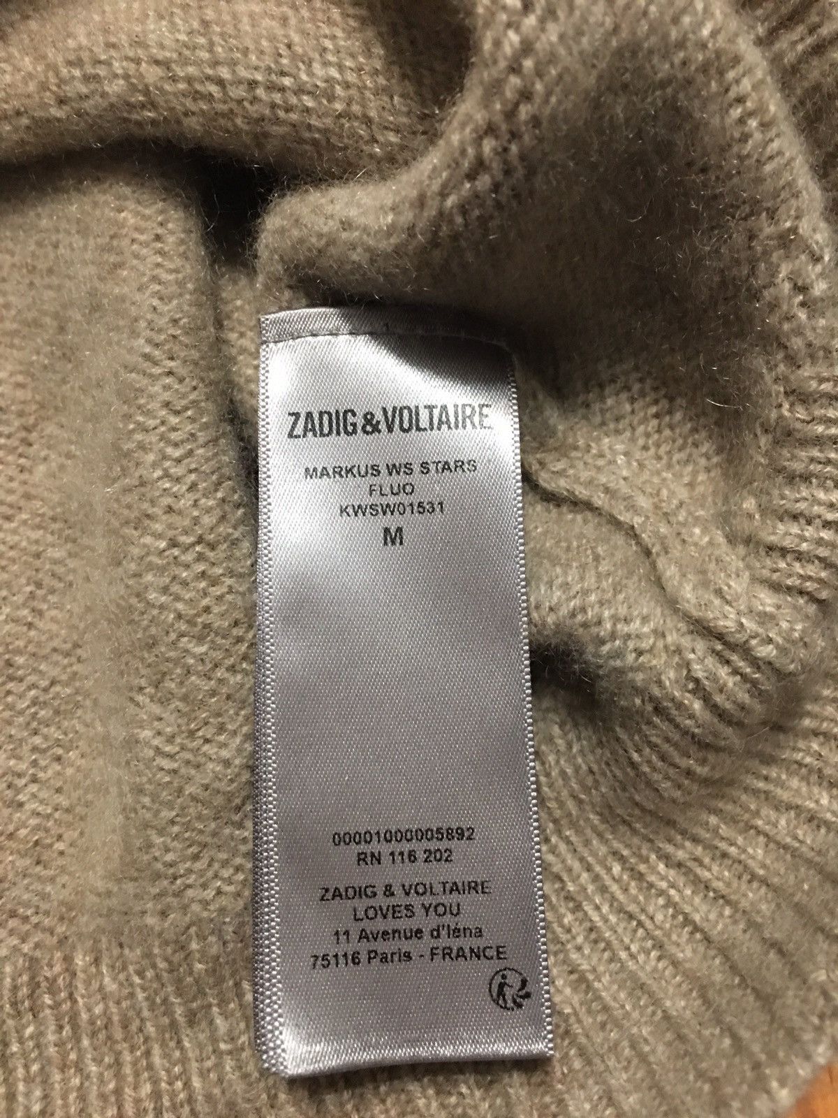 Zadig & Voltaire 2023 Zadig & Voltaire Markus Stars Sweater Jumper Pullover M Size M / US 6-8 / IT 42-44 - 14 Thumbnail