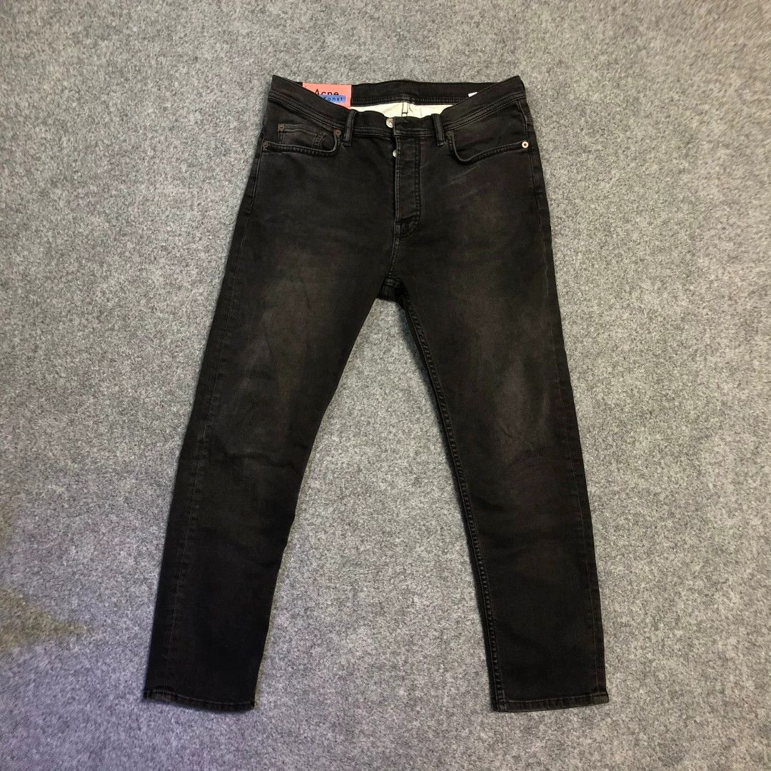 Acne Studios Acne Studios Black Jeans Kanye Style Size US 31 - 1 Thumbnail