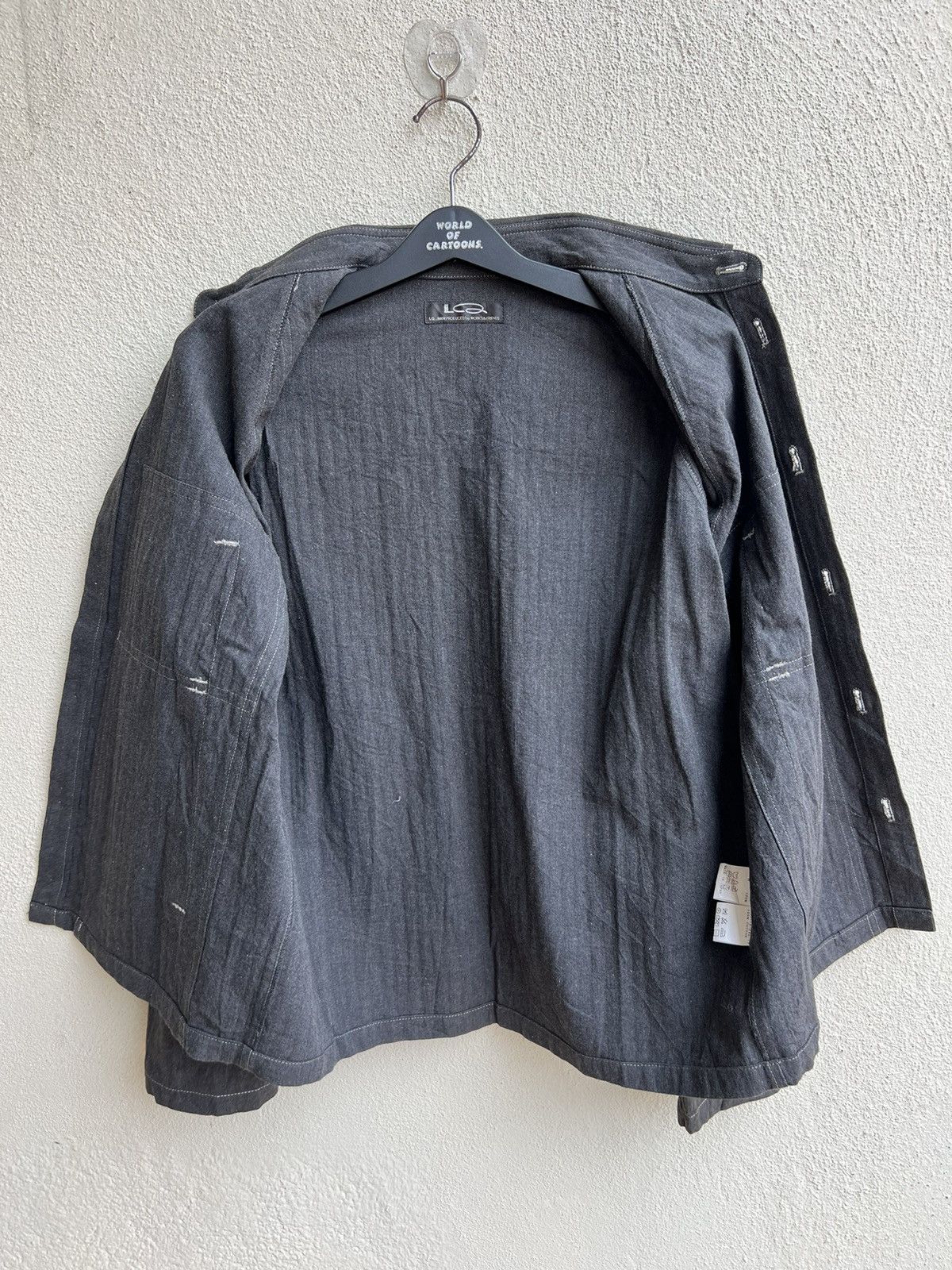 Y's for Men × Yohji Yamamoto Archive Yohji Yamamoto LQ HBT Salt & Pepper Tactical Jacket Size US L / EU 52-54 / 3 - 17 Thumbnail