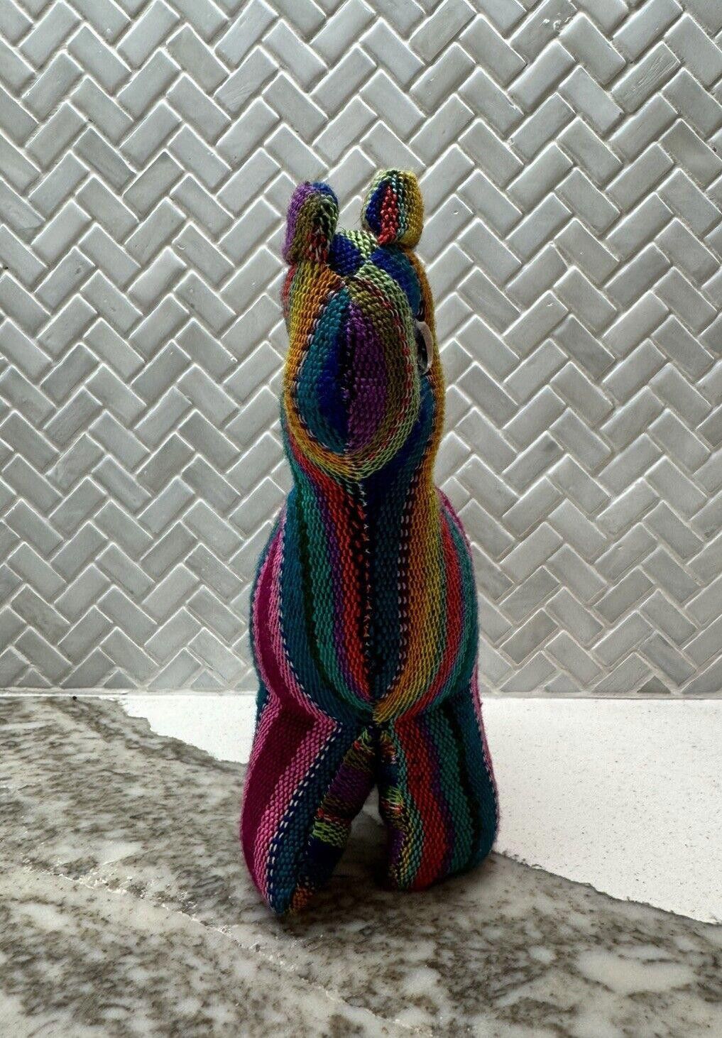 Handmade Handmade Guatemalen / Salvadorian Stuffed Camel Toy Striped Size ONE SIZE - 3 Thumbnail