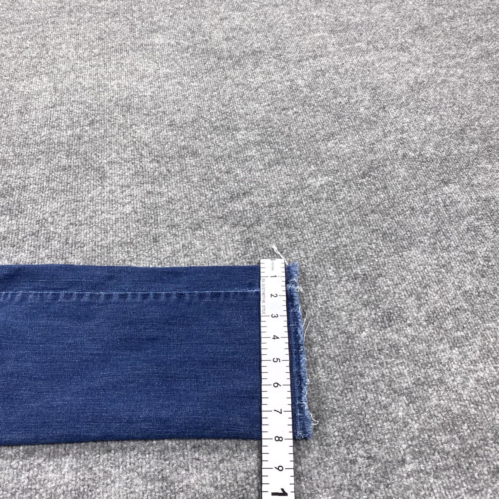 Levi's Levi's 513 Jeans Mens 36x30 Blue Slim Straight Stretch Denim Distressed Size US 36 / EU 52 - 7 Thumbnail