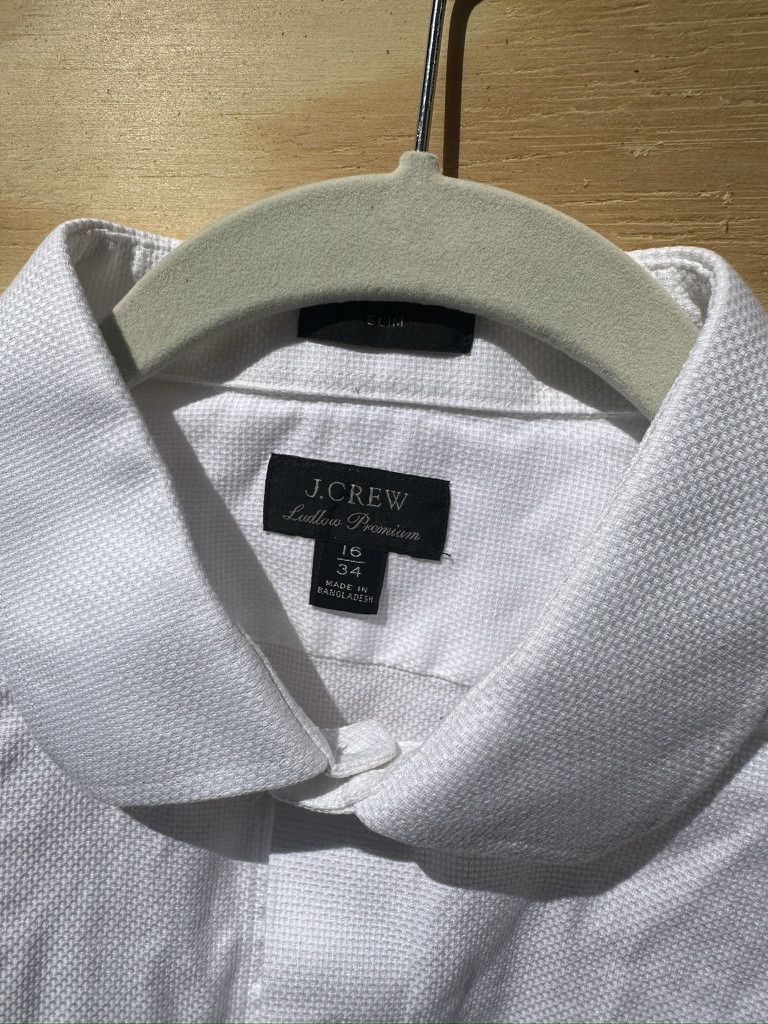 J.Crew j crew Slim-fit Ludlow Premium dress shirt in dobby 16/34 Size US L / EU 52-54 / 3 - 2 Thumbnail