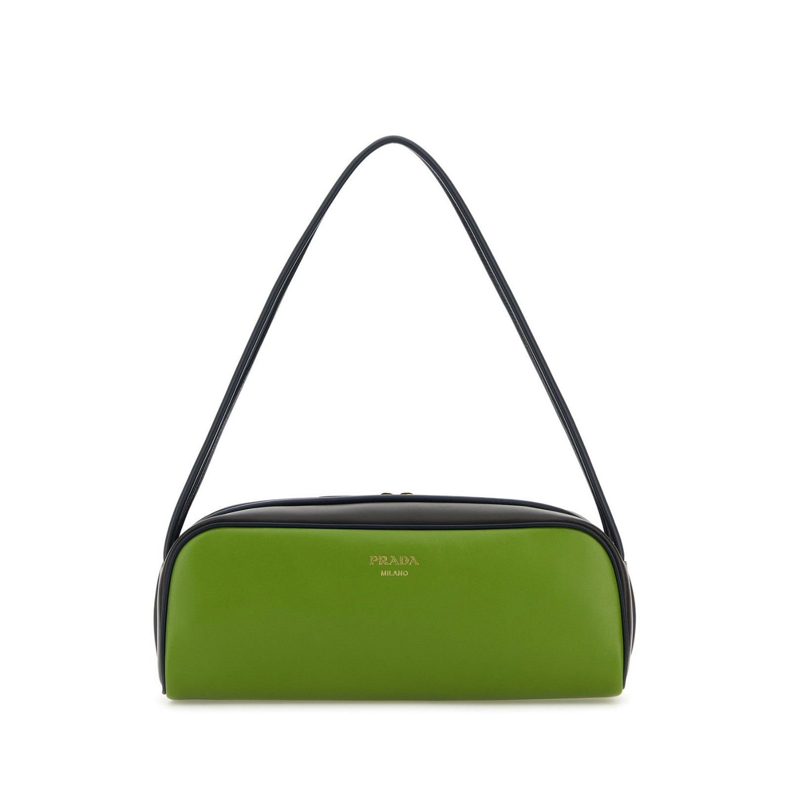Prada PRADA Green Smooth Leather Shoulder Bag New And Authentic Size ONE SIZE - 1 Thumbnail