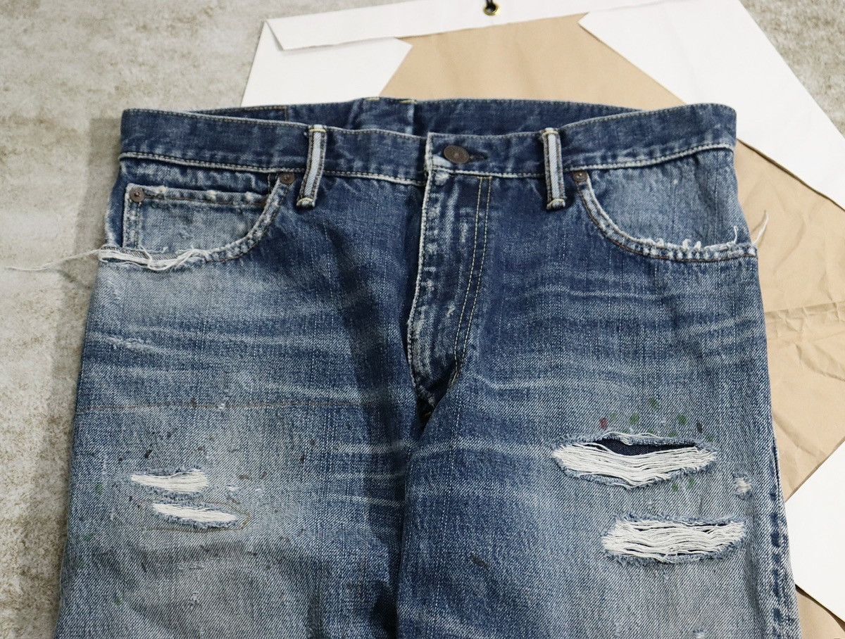 Visvim VISVIM JOURNEYMAN PANTS TACKED CRASH JM Jean Size US 32 / EU 48 - 3 Thumbnail