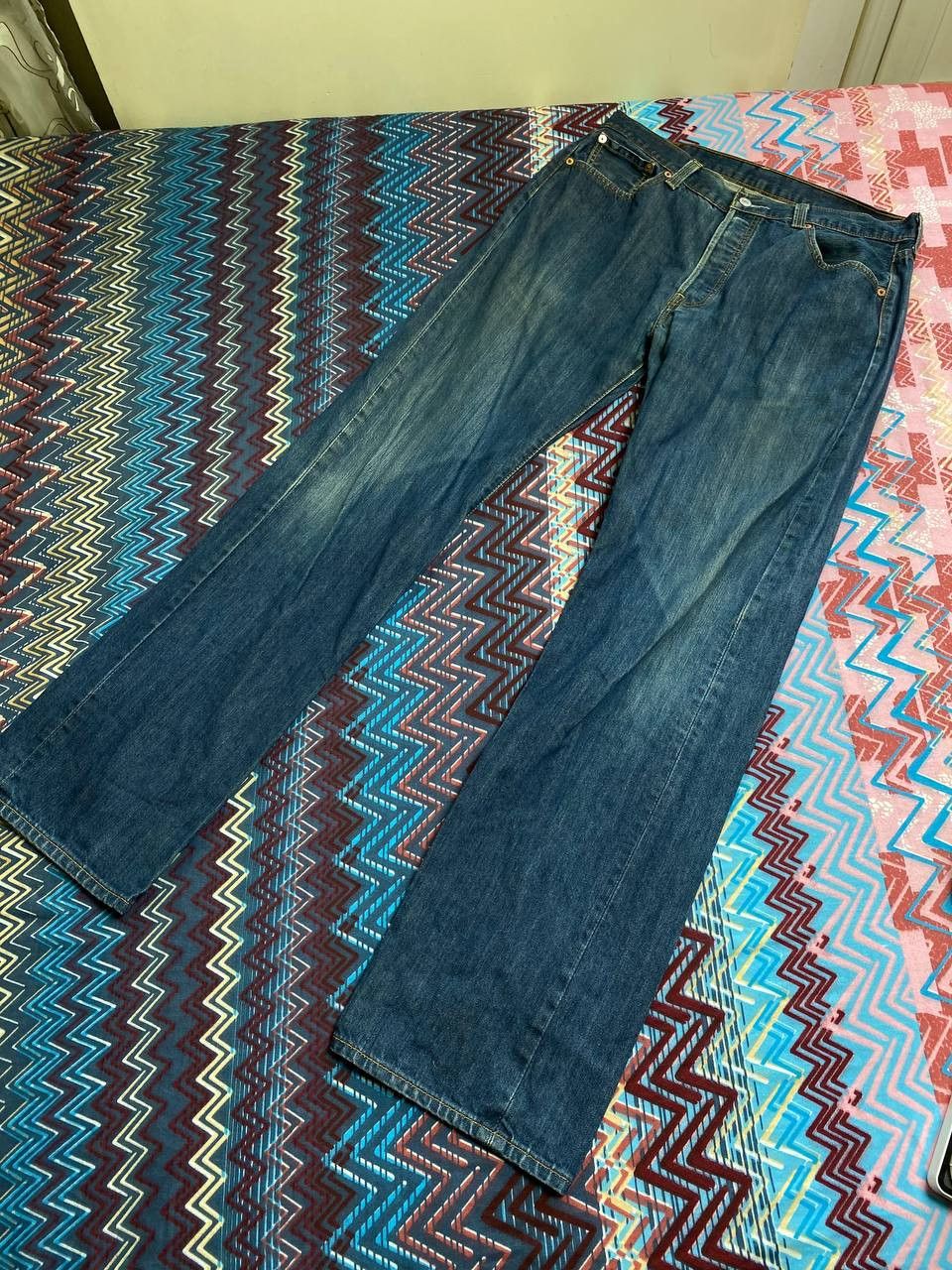 Japanese Brand × Levi's Vintage Levi's 501 Washed Black Denim Buggy Jeans Size US 36 / EU 52 - 8 Thumbnail