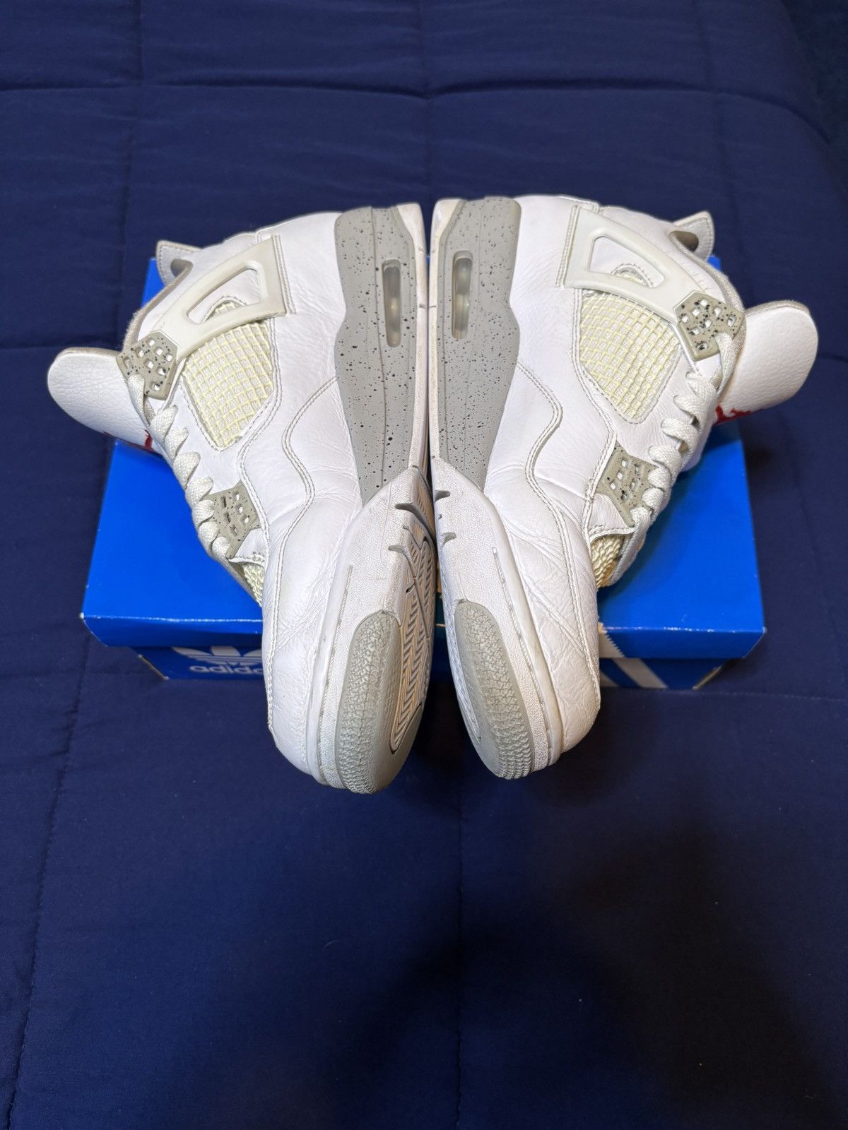 Jordan Brand Jordan 4 Retro White Oreo 2021 Size 10 Size US 10 / EU 43 - 4 Thumbnail