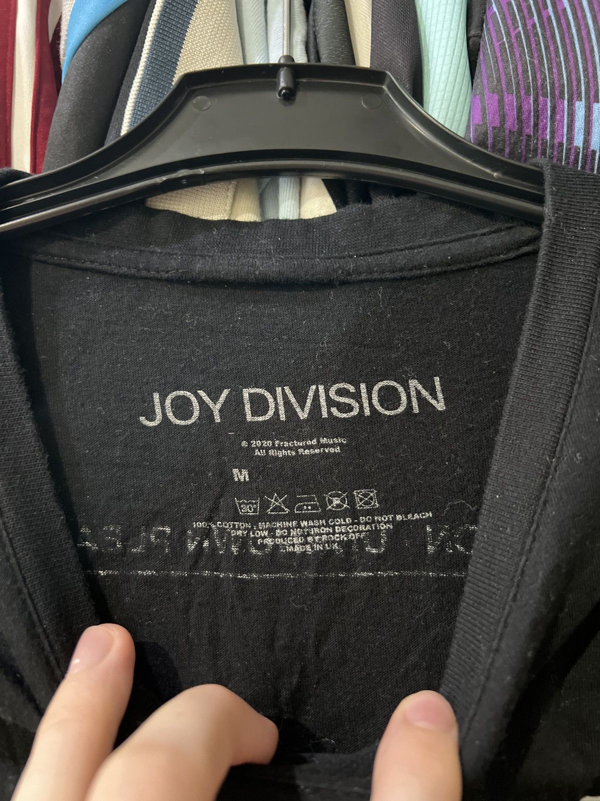 Band Tees VINTAGE JOY DIVISION UNKNOWN PLEASURES BAND ROCK TOUR TEE Size US M / EU 48-50 / 2 - 5 Thumbnail