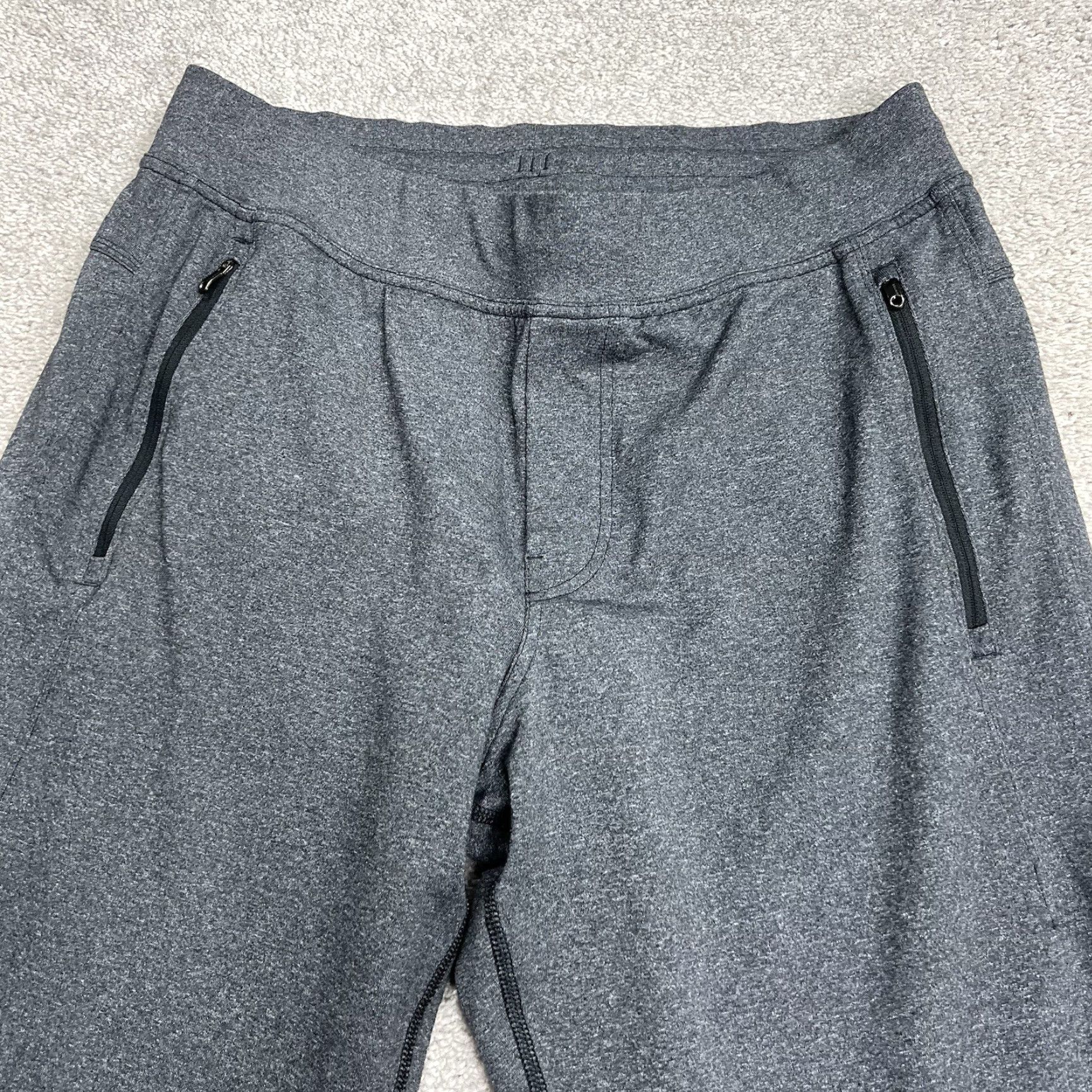 Lululemon Lululemon Sweatpants Mens XL Heather Gray Zip Pockets Drawstring 31” Inseam Size US 36 / EU 52 - 2 Thumbnail