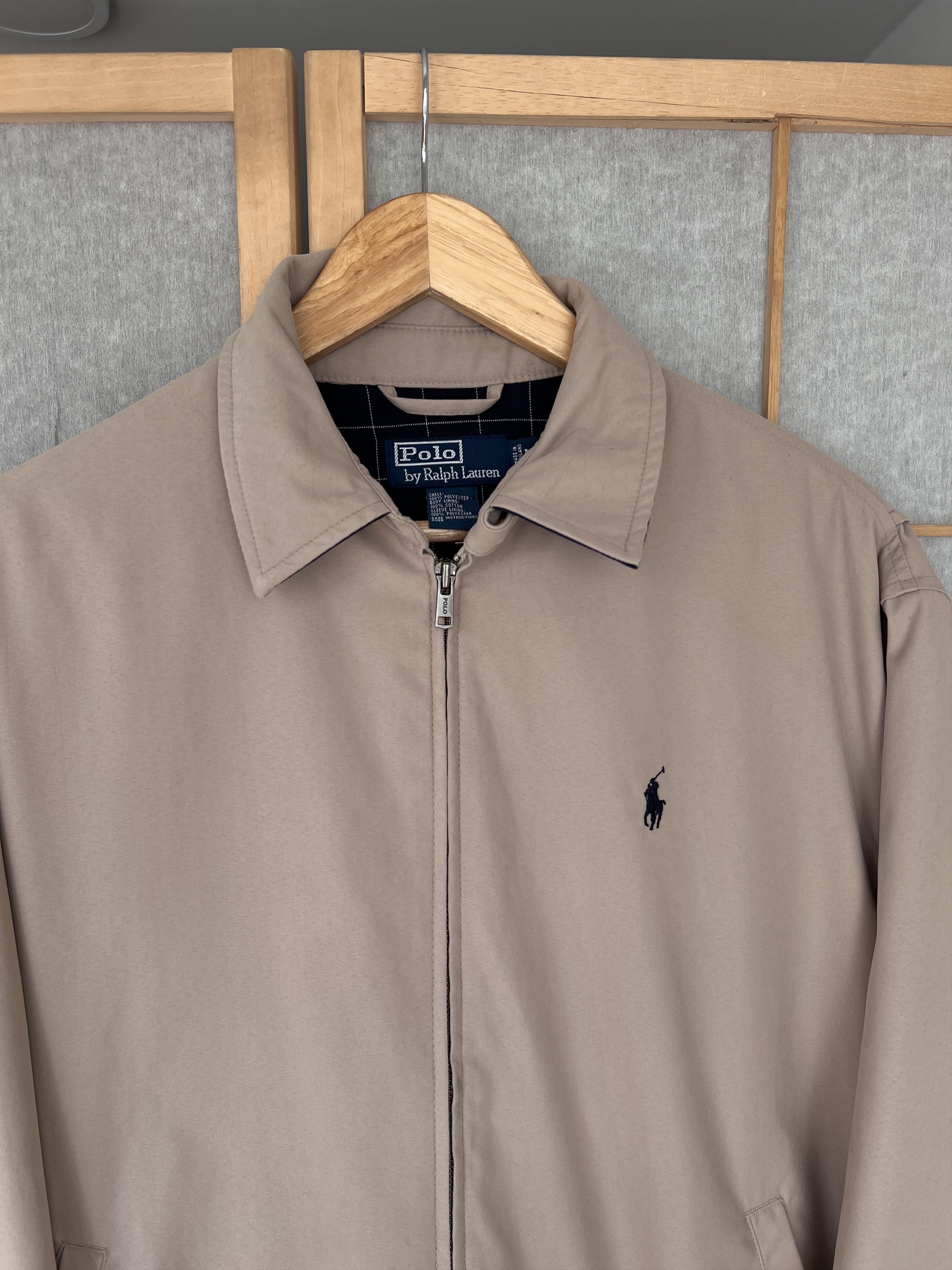 Polo Ralph Lauren vintage 90s bomber jacket old money boxy M