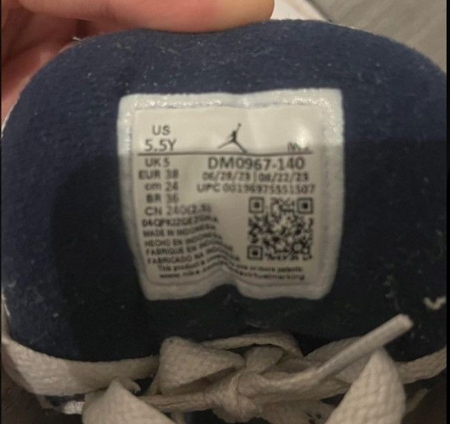 Jordan Brand Jordan navy blue 3s Size US 5.5 / EU 38 - 1 Thumbnail