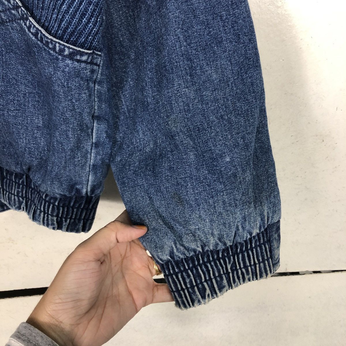 Japanese Brand Biker Bondage Parachute Denim Jacket Bobson Seditionaries Size US L / EU 52-54 / 3 - 17 Thumbnail