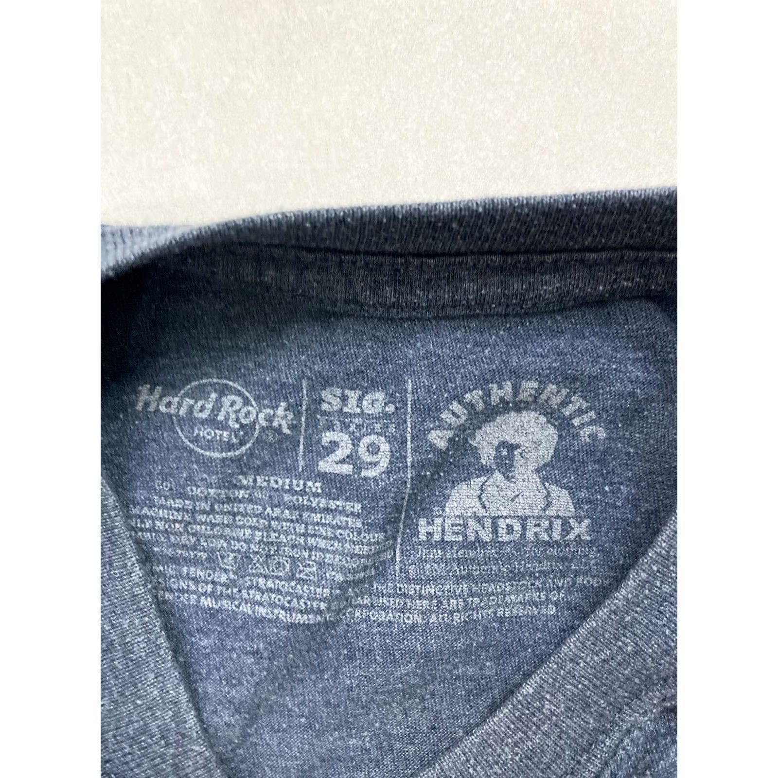 Hard Rock Cafe Hard Rock Jimi Hendrix T-Shirt Women Small Blue Music Shirt Size S / US 4 / IT 40 - 6 Thumbnail