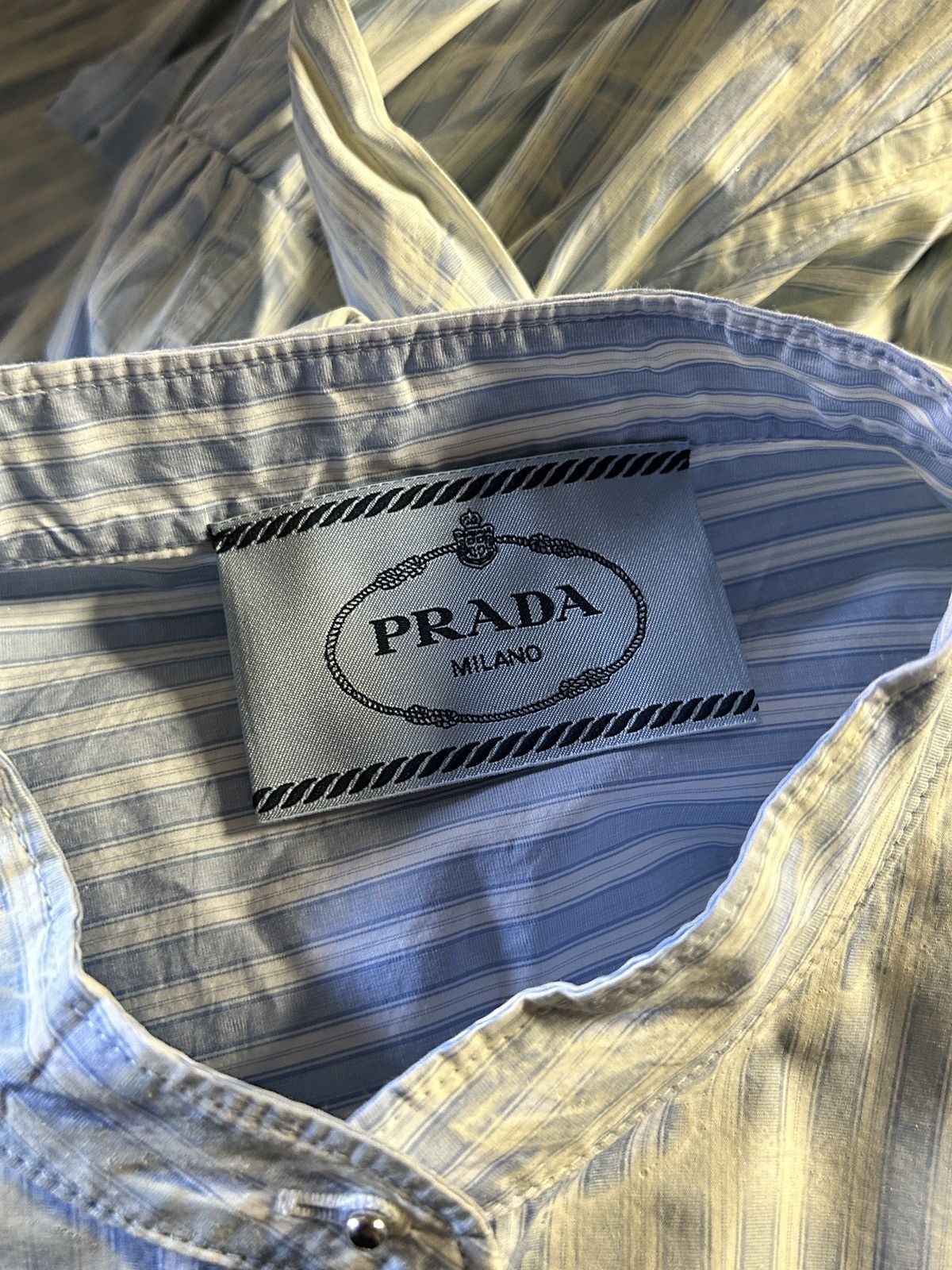 Prada Prada Gorgeous Belted Midi Dress Size M / US 6-8 / IT 42-44 - 10 Thumbnail