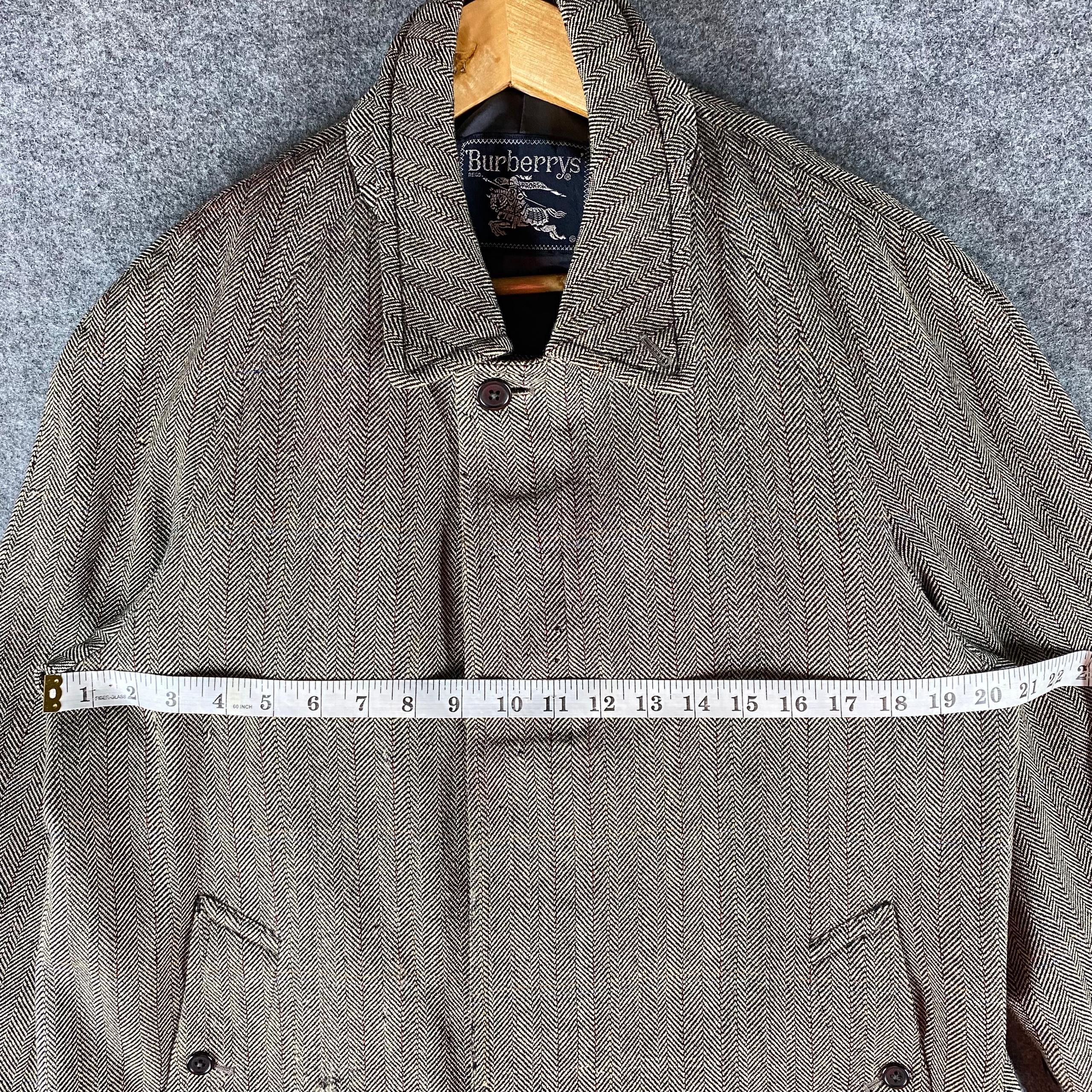 Burberry Prorsum Vintage 90s Burberry London Wool Cashmere Parka Jacket Size US L / EU 52-54 / 3 - 6 Thumbnail