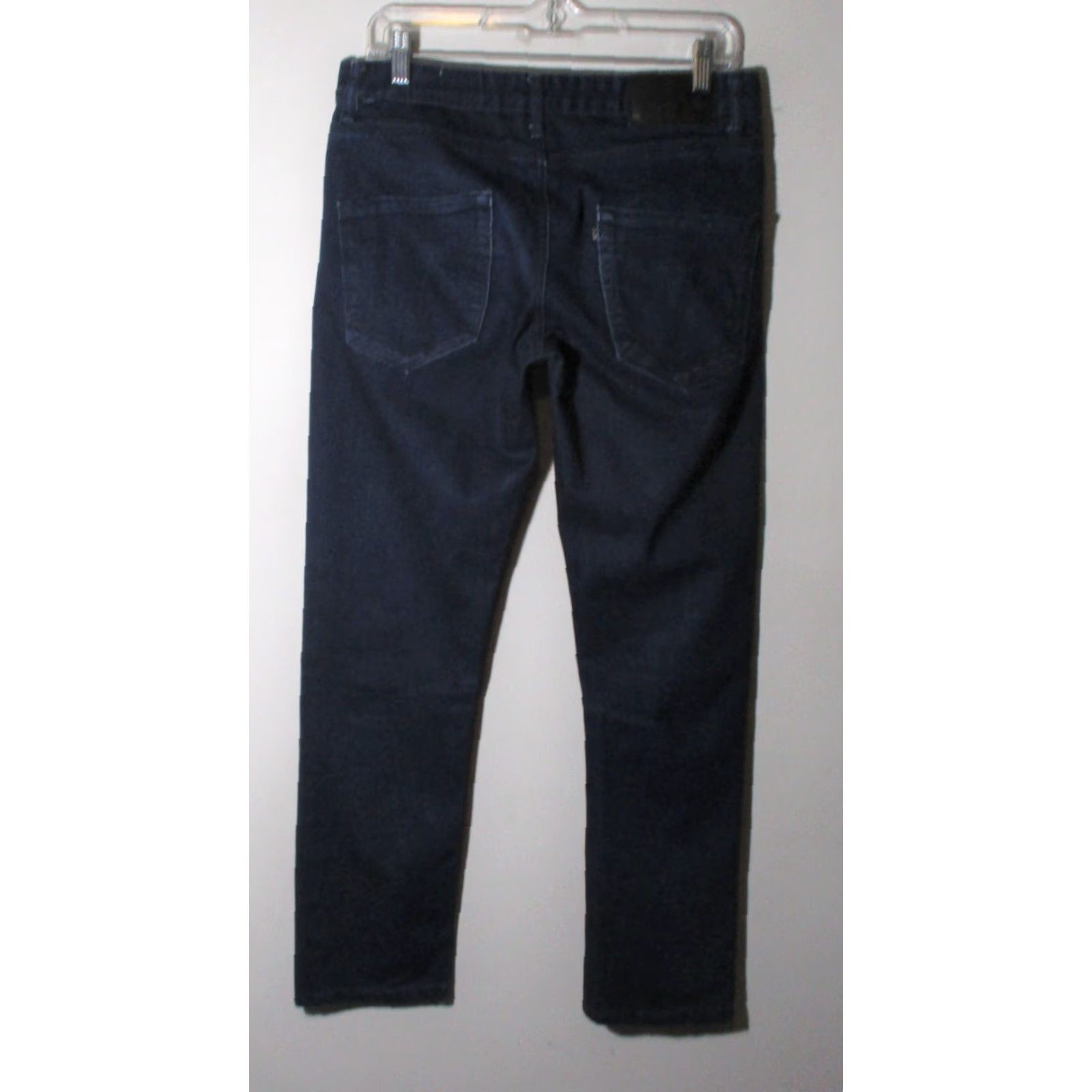 Denime ZAK Jeans Men's Blue Button Fly Slim Denim 32X30 Size US 30 / EU 46 - 3 Thumbnail