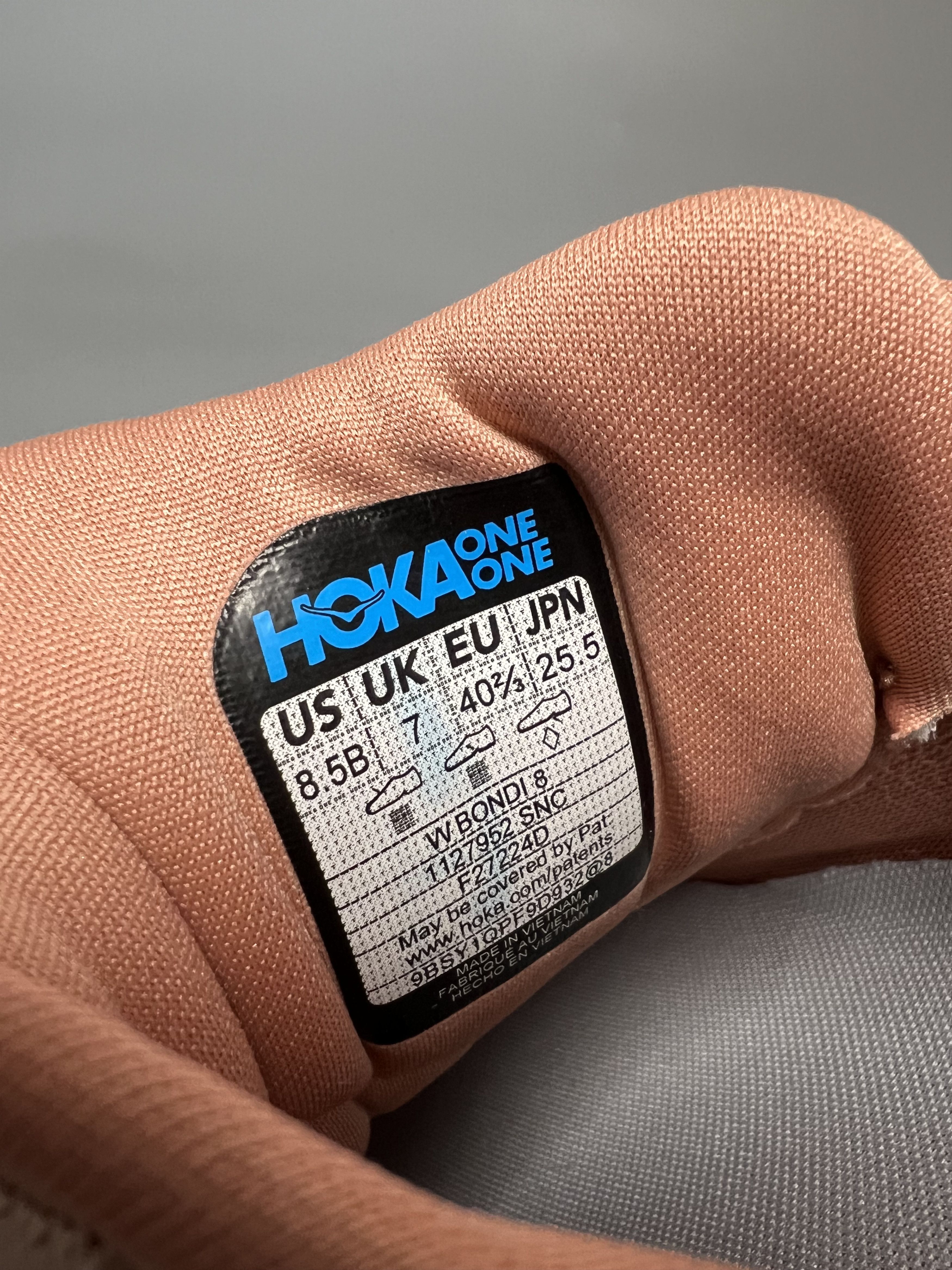 Hoka 8.5B Hoka One One Bondi 8 Running Shoes Walking Gym Size US 8.5 / IT 38.5 - 11 Thumbnail