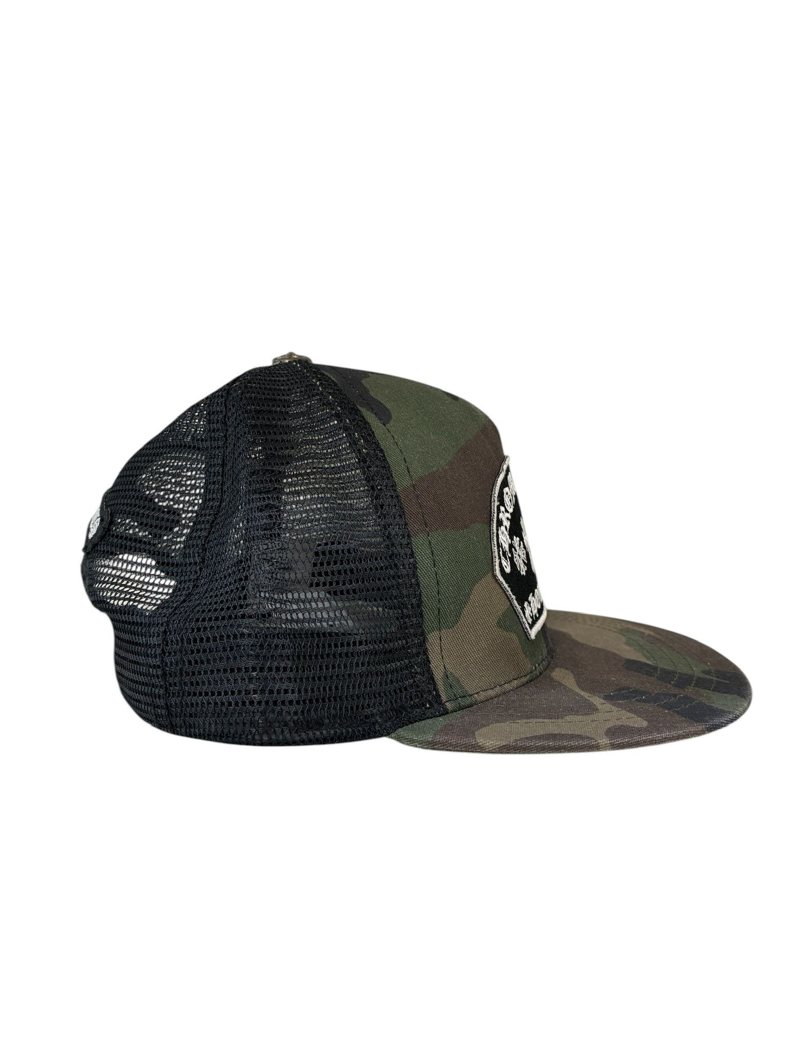 Chrome Hearts Chrome Hearts Triple Cross Hollywood Trucker Hat Size ONE SIZE - 5 Thumbnail