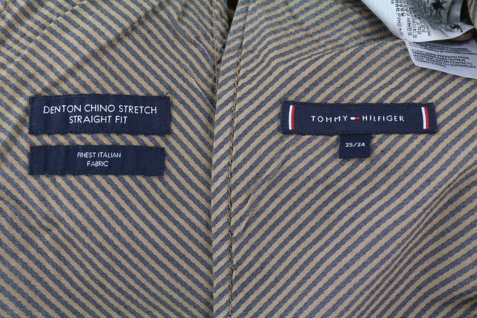 Tommy Hilfiger DENTON CHINO CORDUROY W35/L34 Straight Fit Leg Pants 85363 Size US 35 - 10 Thumbnail