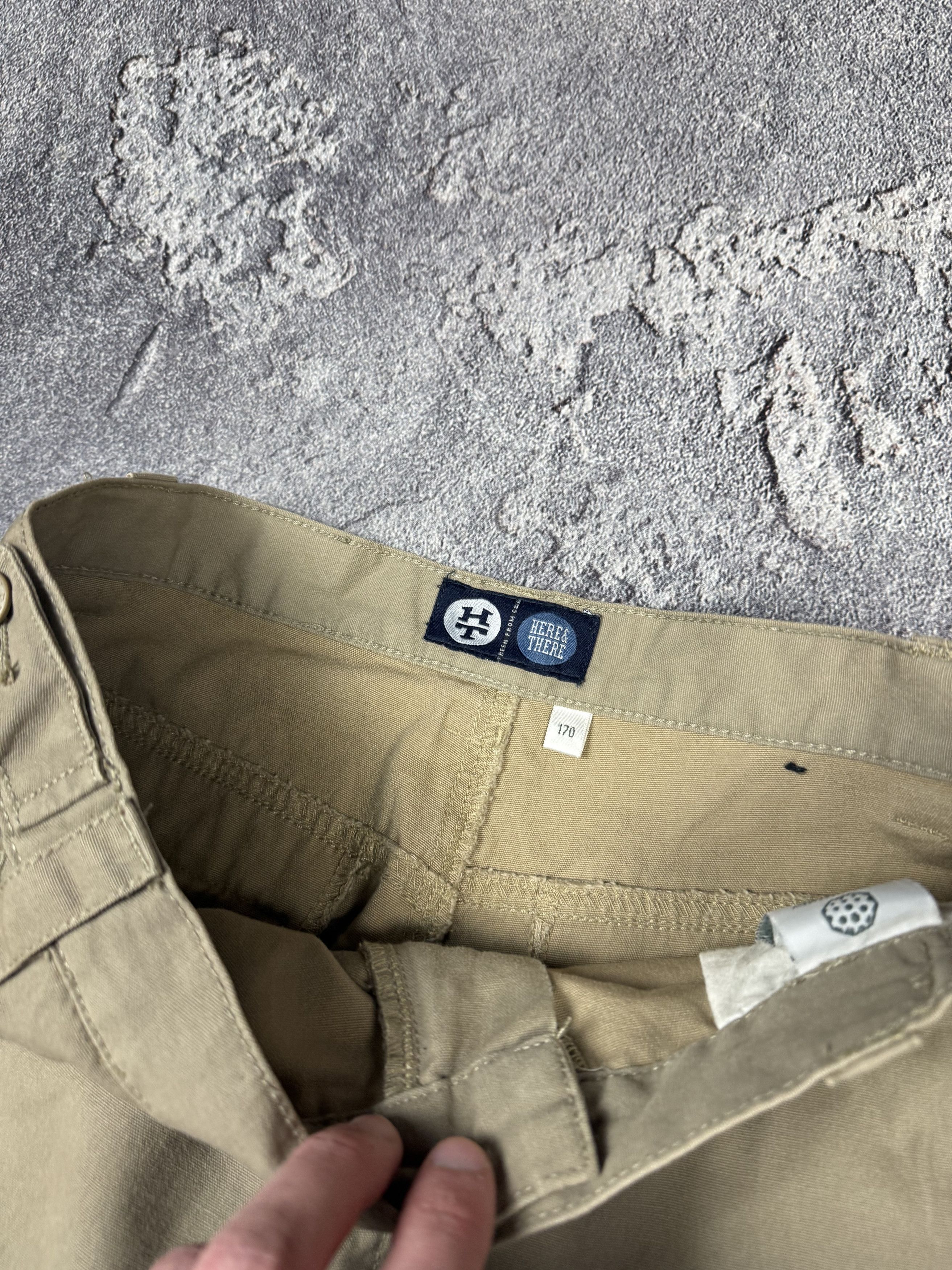 Japanese Brand Vintage 2000s Cargo Baggy Pants Japanese Style Y2K Size US 29 - 8 Thumbnail