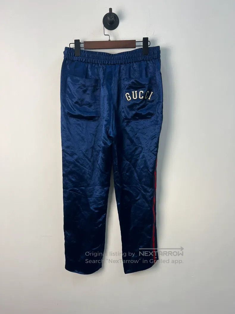 Gucci Gucci NY co-branded silk trousers Size US 28 / EU 44 - 2 Thumbnail